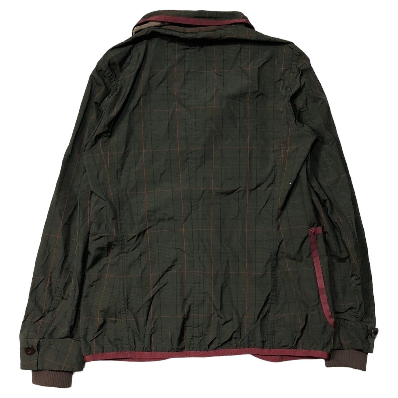 sacai(サカイ) 12SS Polyester silk piping design jacket ポリエステル シルク パイピング デ