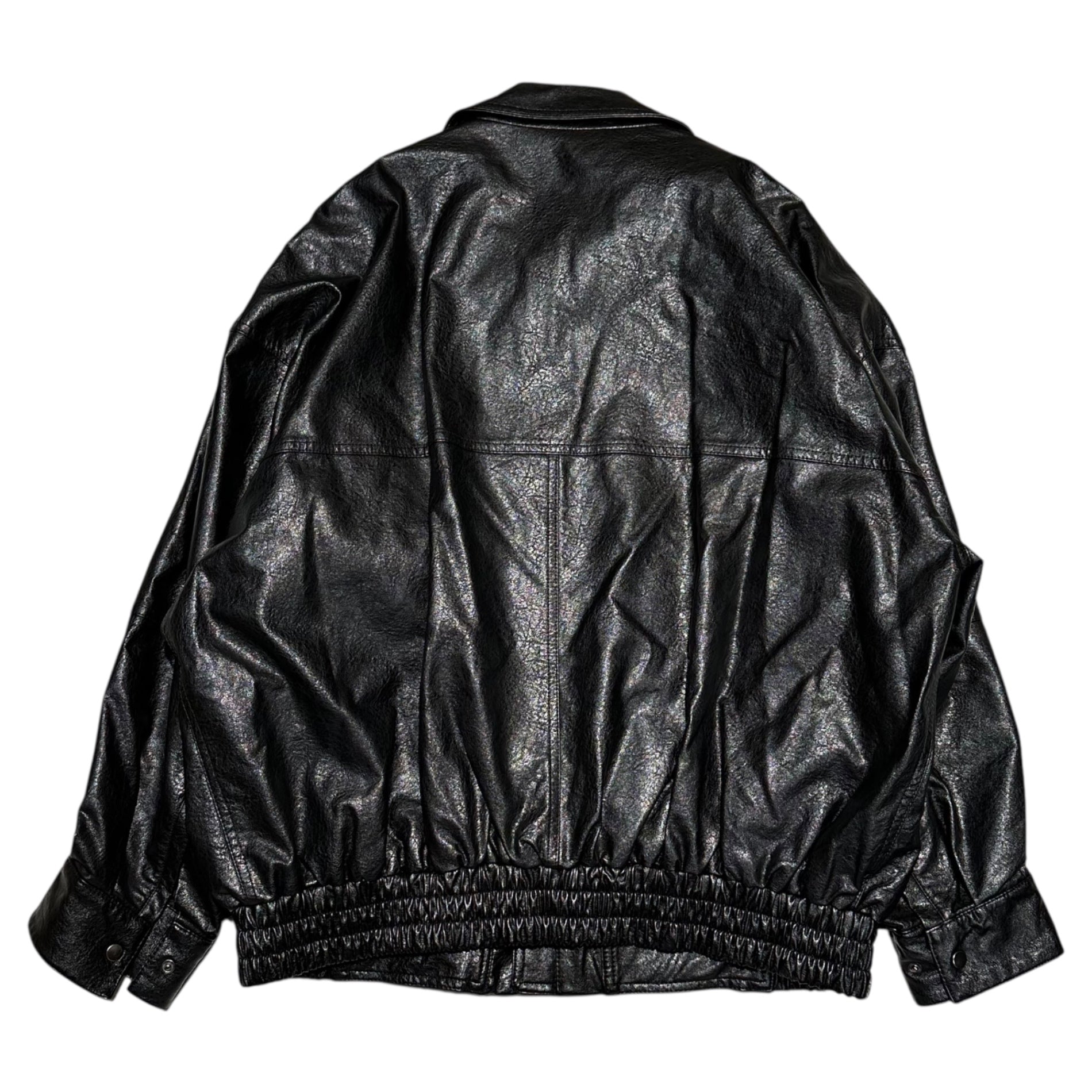 FREAKS STORE(フリークスストア) Faux Leather Jacket フェイク レザー ブルゾン 1153248901411 FREE ブラック