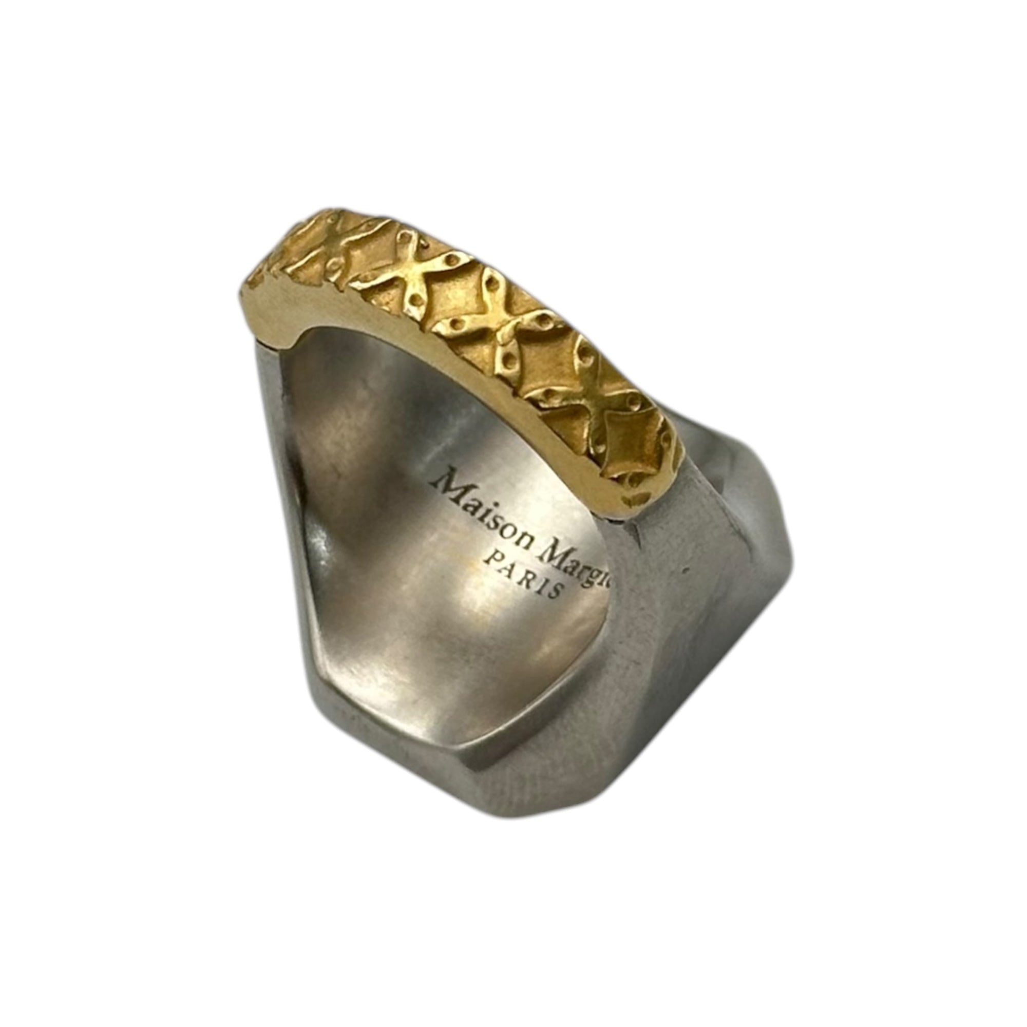 MAISON MARGIELA(メゾンマルジェラ) 22AW SQUARE CHEVALIER RING