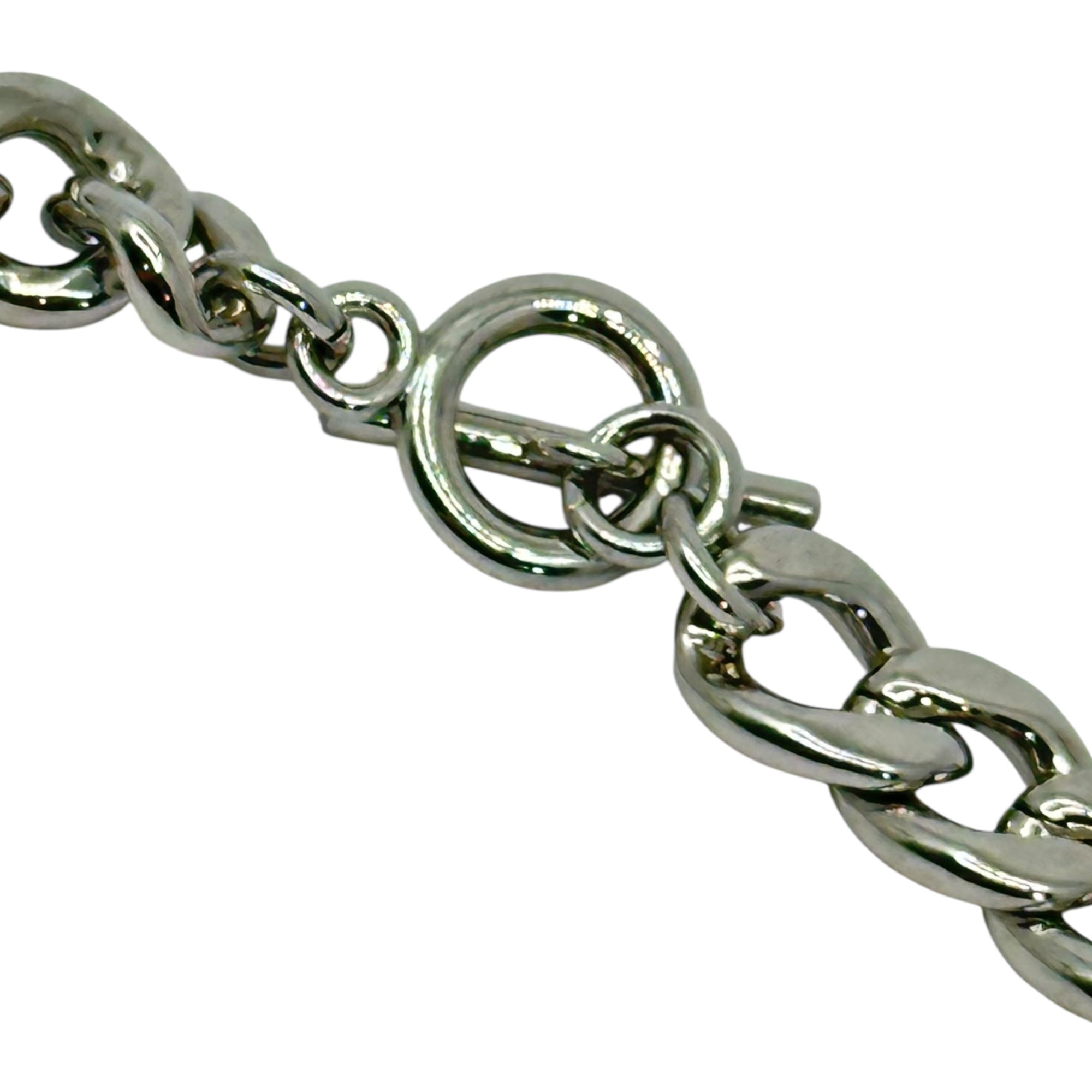 CDG COMME des GARCONS(シーディージーコムデギャルソン) Hankyu Umeda POP UP Exclusive Chain Logo Necklace 阪急梅田 POP UP限定 チェーン ロゴ ネックレス シルバー