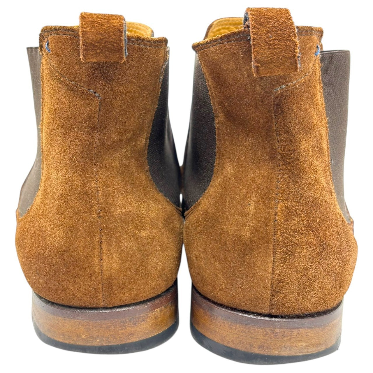 PS PAUL SMITH(ピーエスポールスミス) Suede Side Gore Boots スウェード サイドゴア ブーツ UK7(25.5~26.0cm程度) ブラウン