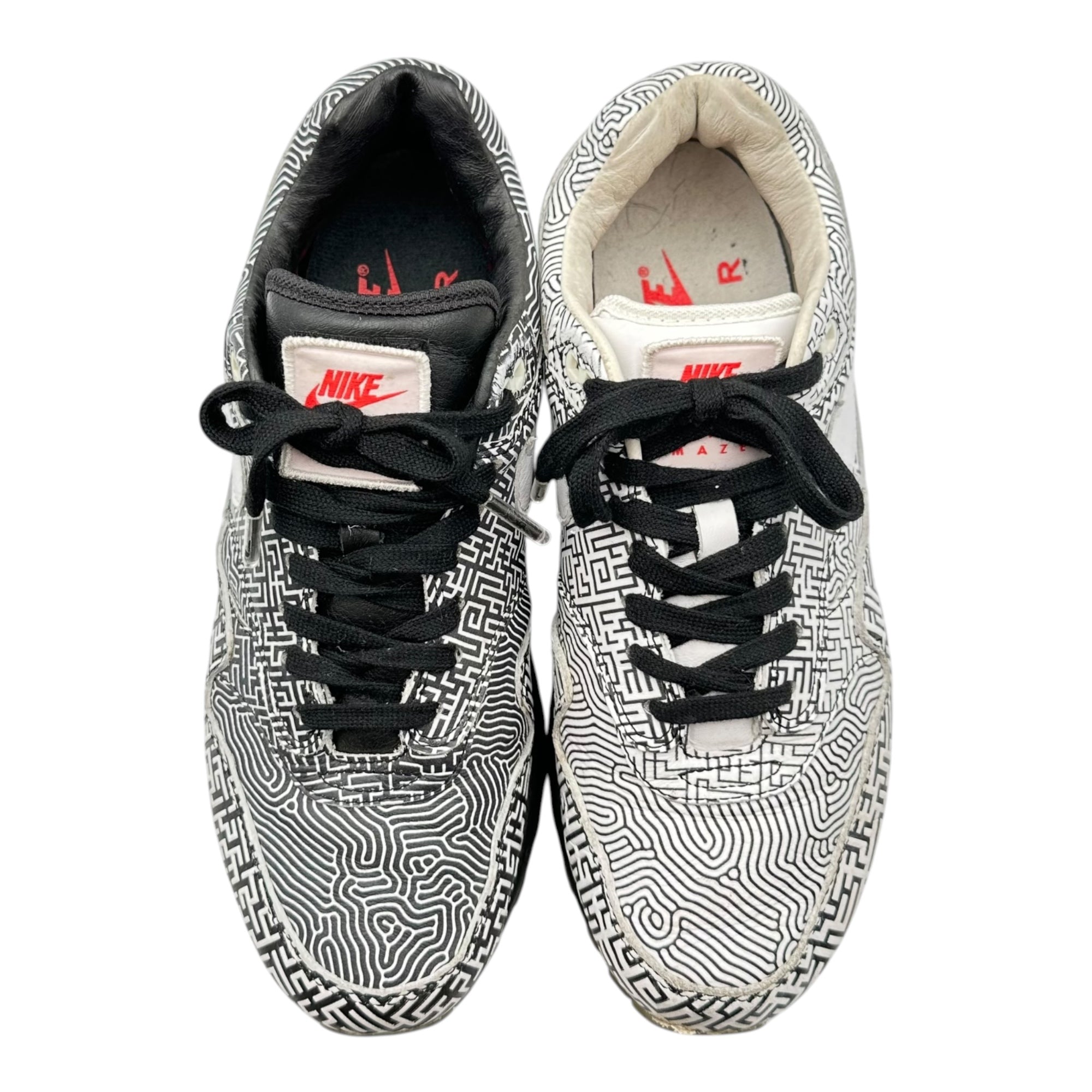 NIKE(ナイキ) AIR MAX 1 ON AIR "TOKYO MAZE" エアマックス ローカット スニーカー CI1505-001 26cm ホワイト×ブラック