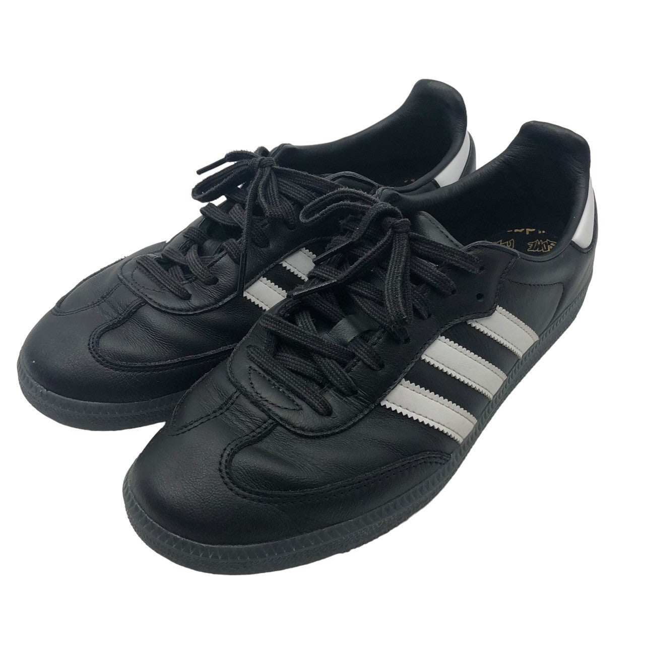 adidas×FUCKING AWESOME(アディダス×ファッキングオーサム) Samba "Core Black" サンバ コア ブラック ID7339 27.5cm ブラック×ホワイト ローカット ローテク コラボ