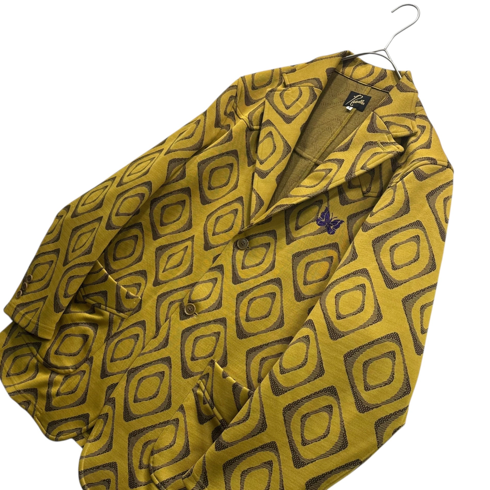 ニードルズ　総柄テーラードジャケット NEEDLES(ニードルズ) 22SS All-over pattern tailored jacket 総柄