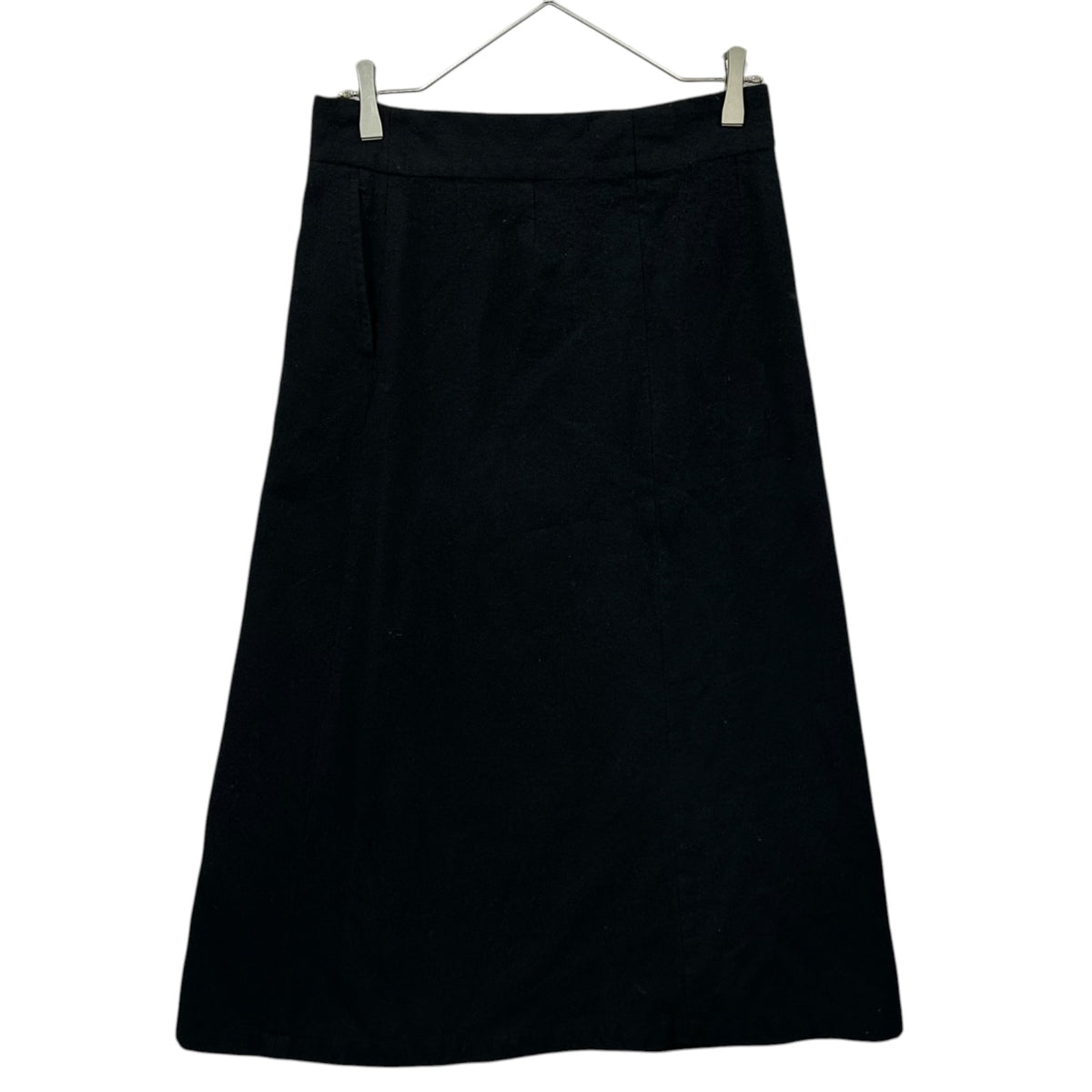 COMME des GARCONS(コムデギャルソン) 2000AW Wool Felted Long Skirt ウール縮絨 ロング スカート GS-04066S S ブラック AD2000