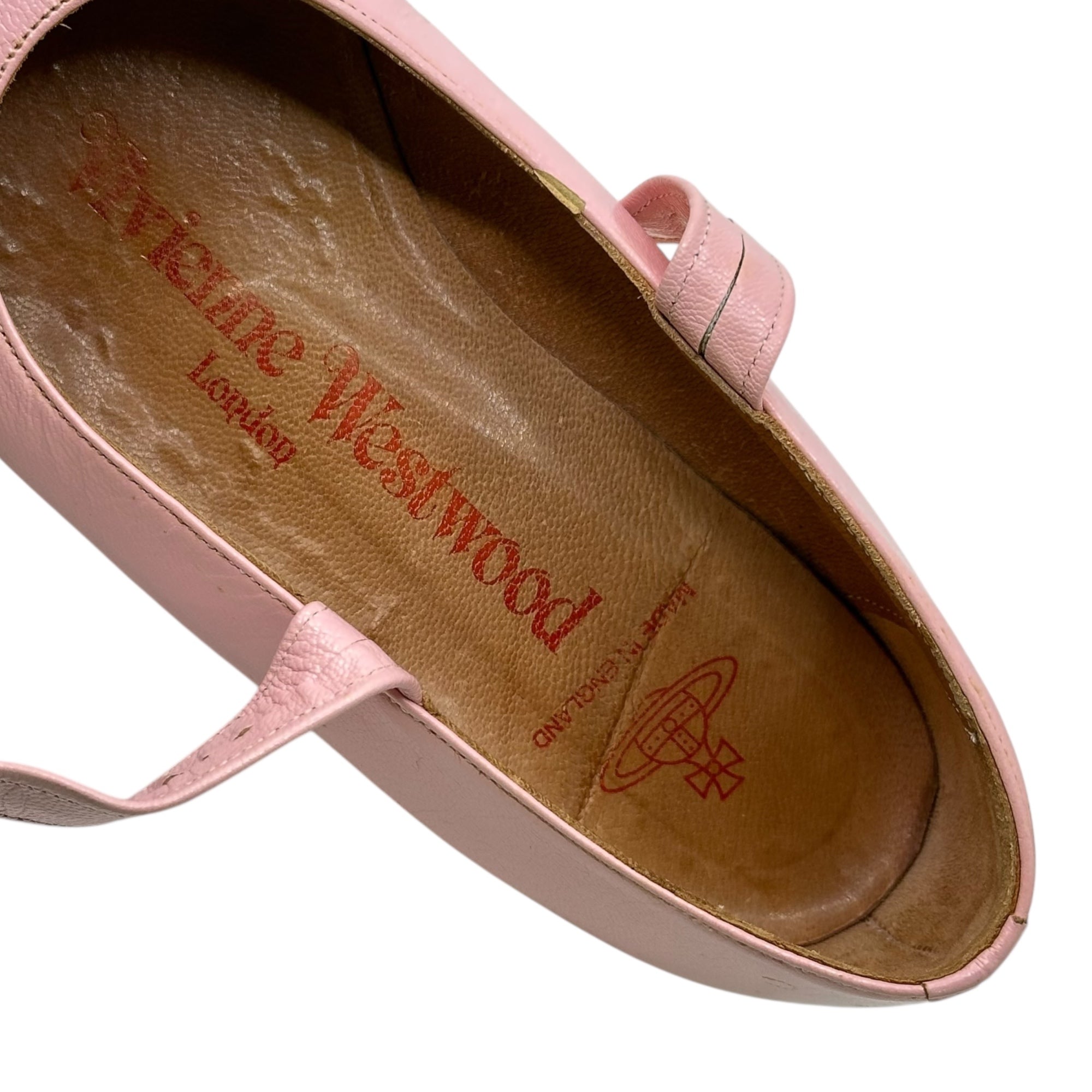 【SALE対象外】Vivienne Westwood(ヴィヴィアンウエストウッド) 90's ROCKINGHORSE BALLERINA ロッキンホース バレリーナ UK 4(23.5cm程度) ピンク 90年代 ヴィンテージ