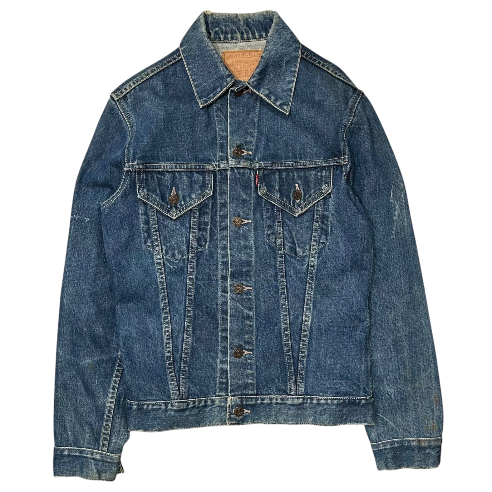 Levi's(リーバイス) 1963~1966's 558 Big E Long Denim Jacket デニム ジャケット 38 インディゴ 60's 60年代 3rd BIG E D&17刻印