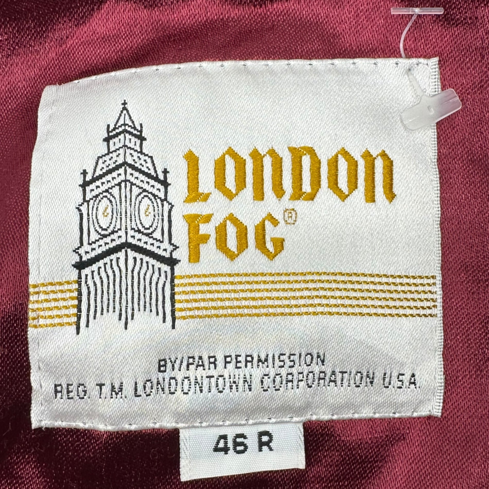 LONDON FOG(ロンドンフォグ) 70's~80's Vintage lined trench coat ヴィンテージ ライナー付 トレンチ コート 46(M程度) グレー