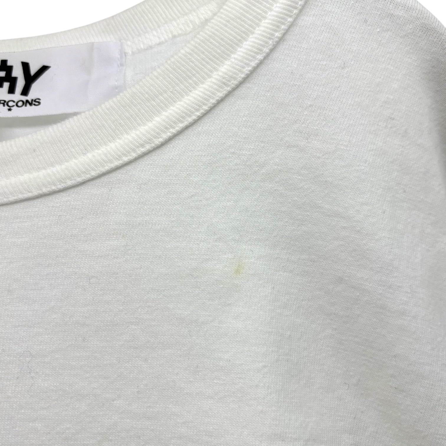 PLAY COMME des GARCONS(プレイコムデギャルソン) インベーダー Tシャツ L ホワイト AD2022/11