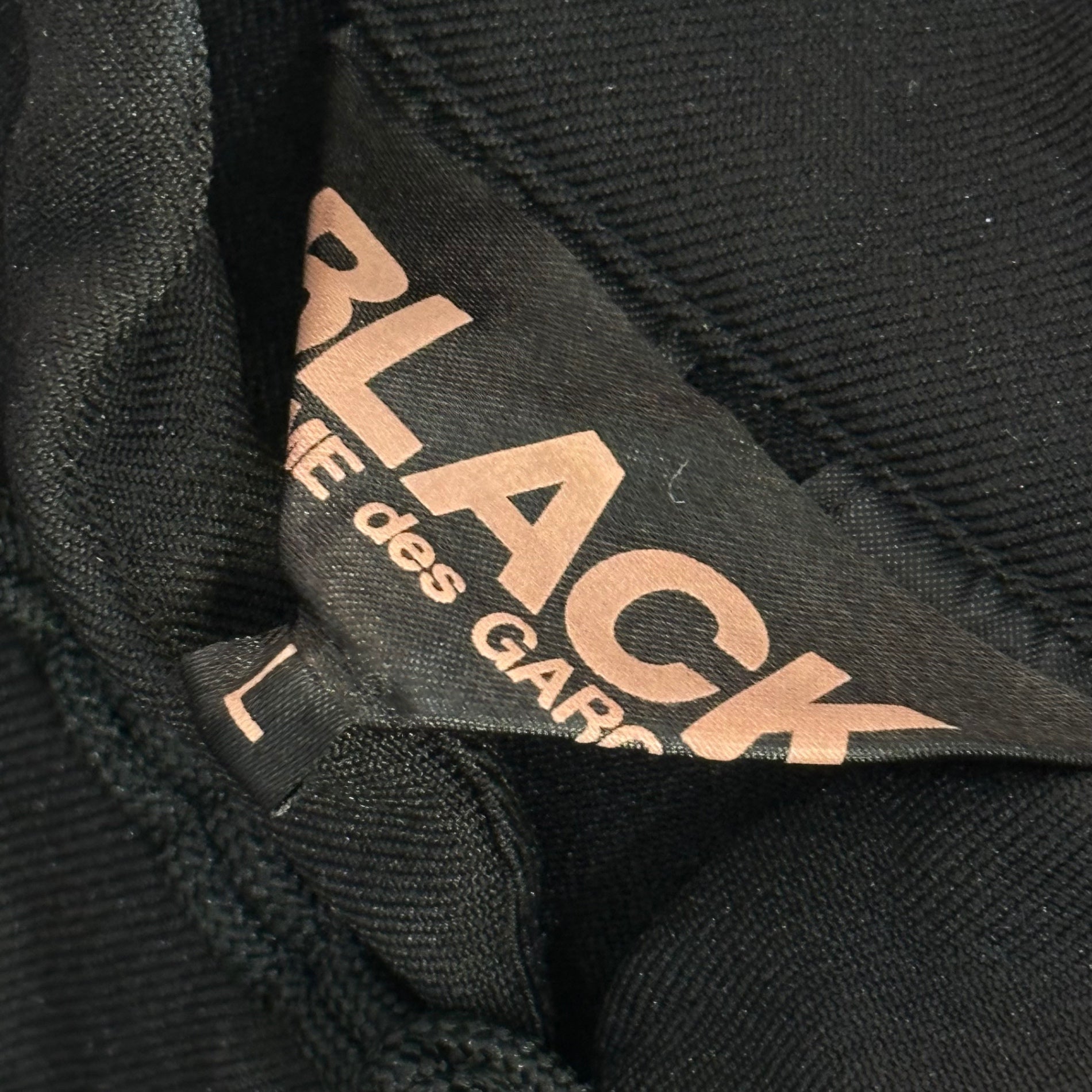 BLACK COMME des GARCONS(ブラックコムデギャルソン) 17AW Polyester Shrink-Resistant Checkered Panel China Shirt Jacket ポリエステル 縮絨 チェック切替 チャイナ シャツ ジャケット OT-J001 L ブラック AD2017 男性着用可能