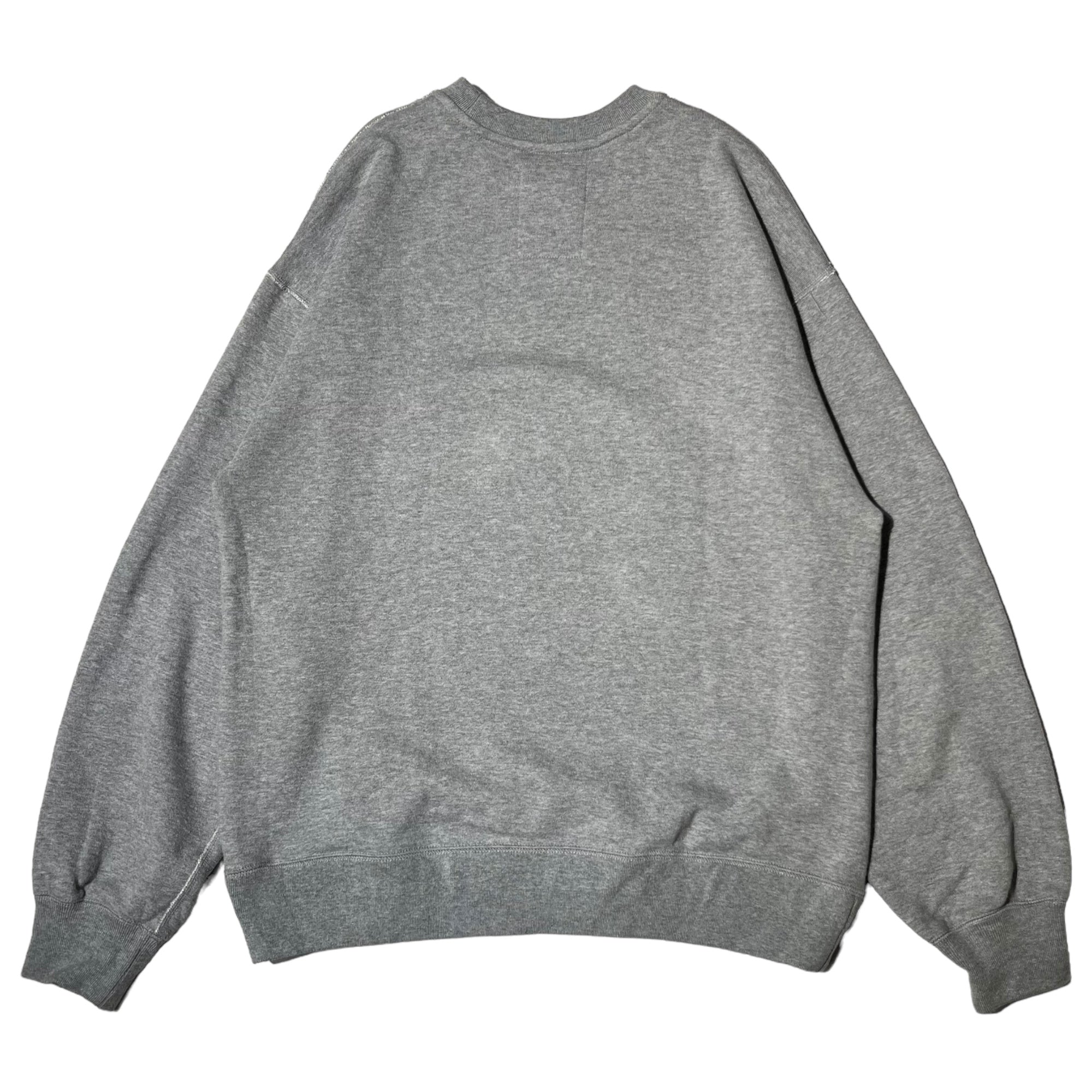 SSZ(エスエスズィー) 24SS ASE SWEAT CREW 裏毛 オーバーサイズ スウェット 11-13-0707-458 S グレー