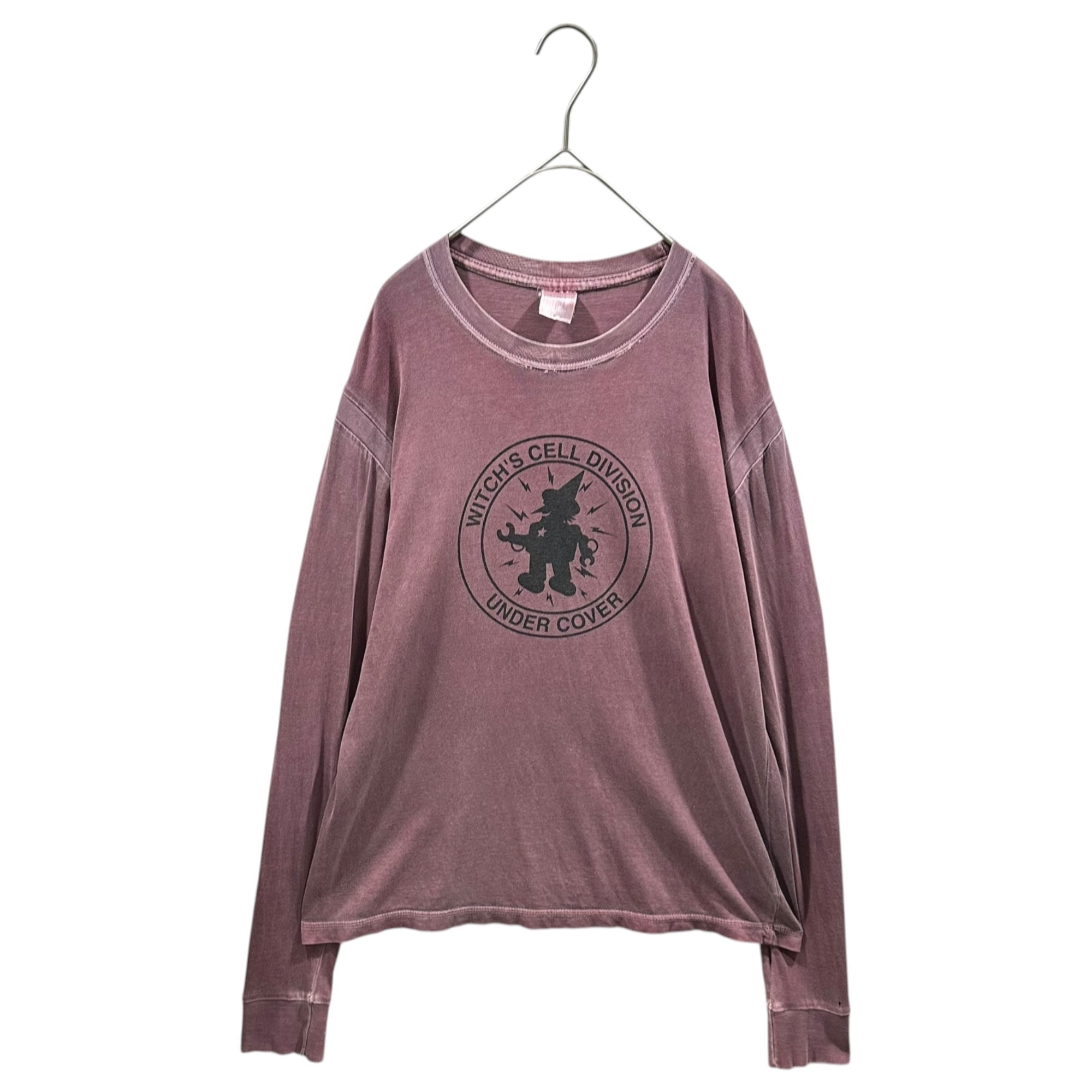 UNDERCOVER(アンダーカバー) 2002AW ”WITCH’S CELL DIVISION” Circle Print L/S T-Shirt 魔女期 サークル プリント 長袖 Tシャツ M パープル 00's