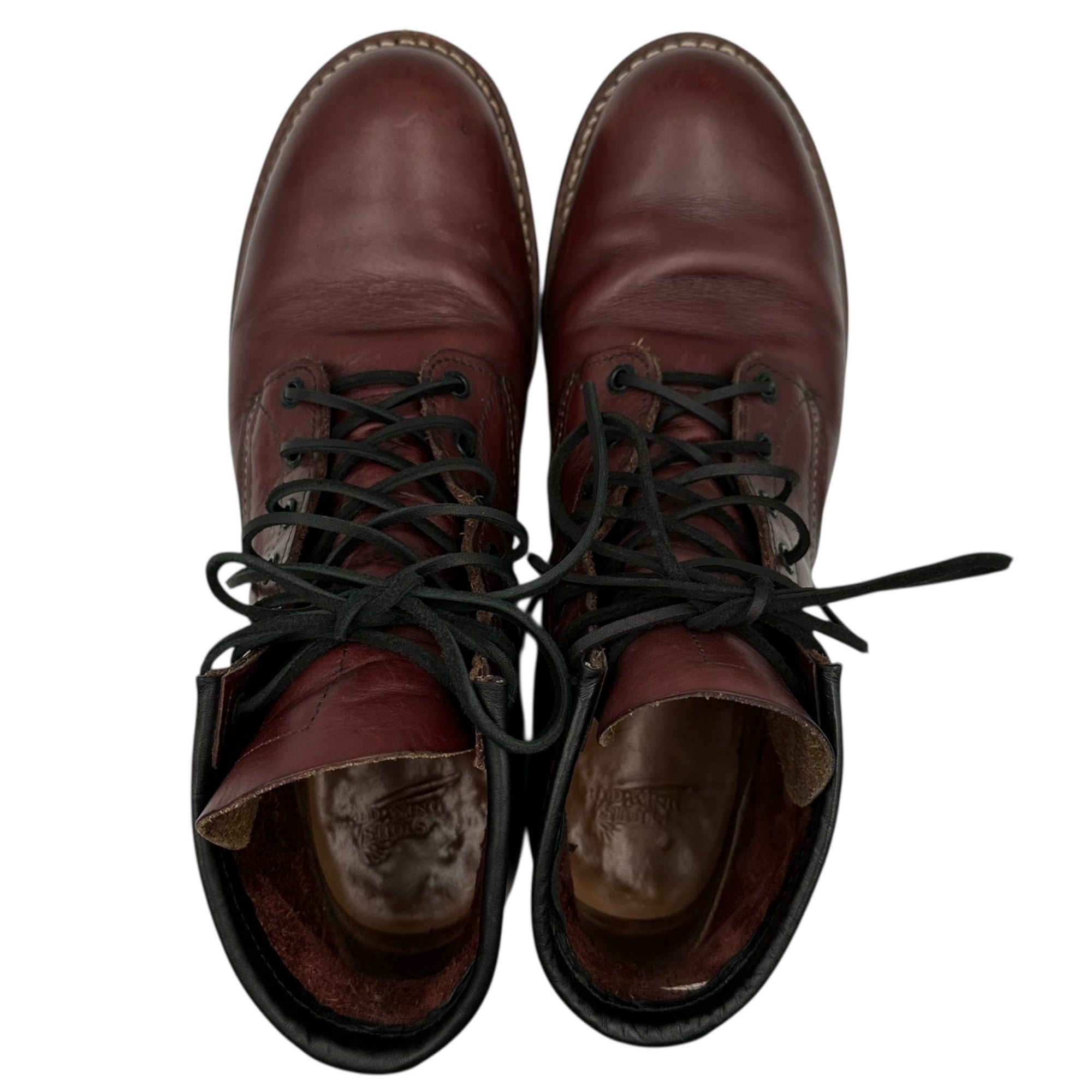 REDWING(レッドウィング) BECK MAN LEATHER BOOTS ベックマン レザー ワーク ブーツ 9011 D 10 1/2(28.5cm) ブラックチェリー(ブラウン) Dワイズ