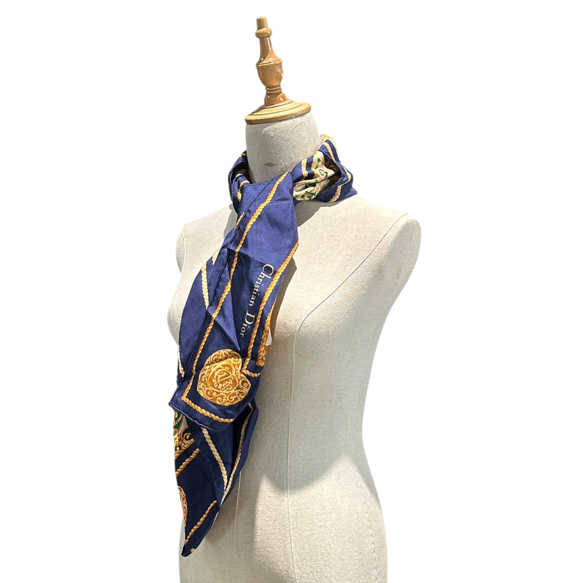 Christian Dior(クリスチャンディオール) Silk Scarf シルク スカーフ 