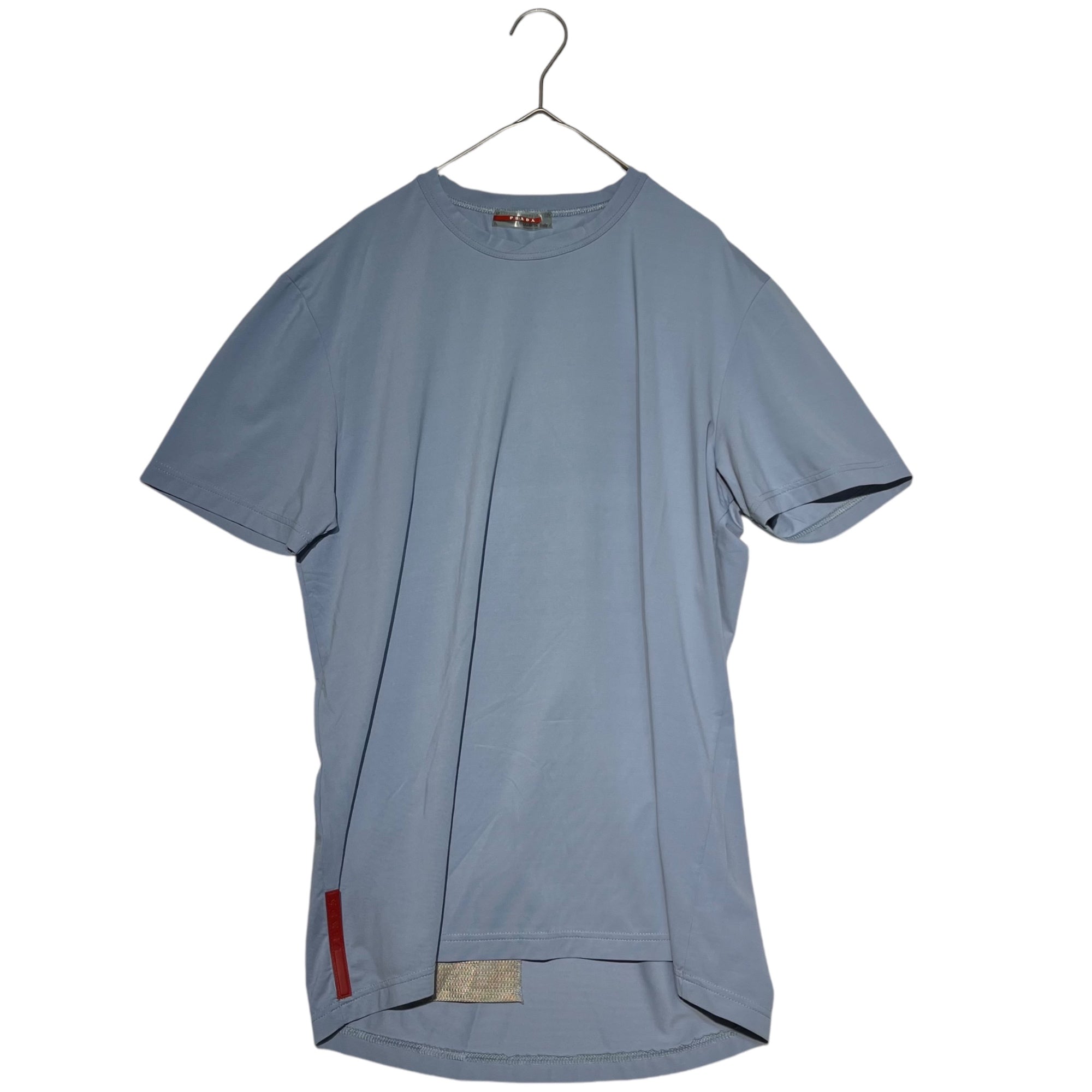 PRADA SPORT(プラダスポーツ) stretch back pocket t-shirt ストレッチ バックポケット Tシャツ M スカイブルー