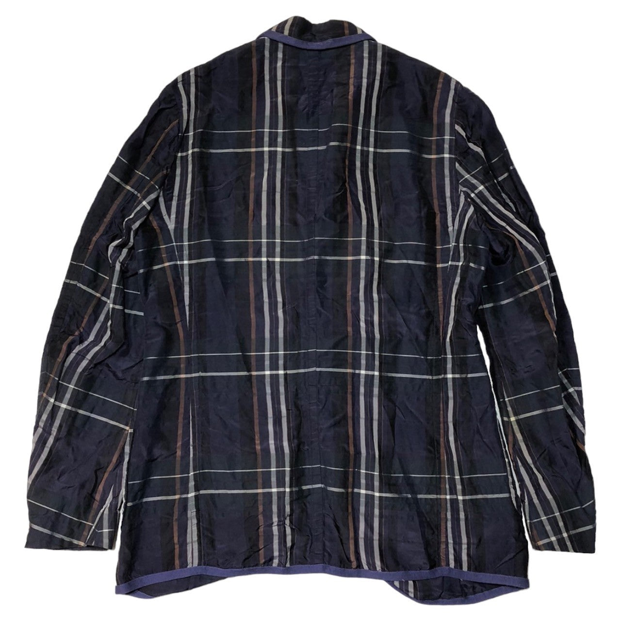 sacai(サカイ) 12SS Polyester silk piping design jacket ポリエステル シルク パイピング デ