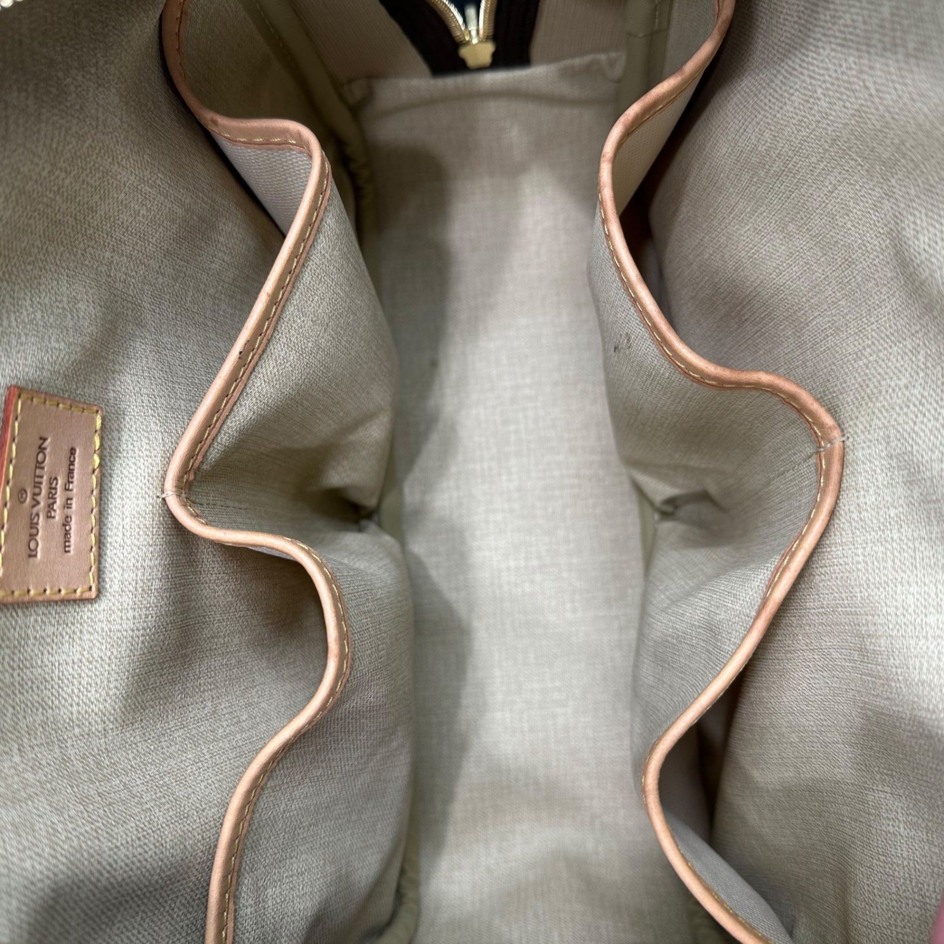 LOUIS VUITTON(ルイヴィトン) 04's Trouville トゥルーヴィル ハンド バッグ 化粧鞄 型番：M42228 製造番号1004 ブラウン 2004年製造