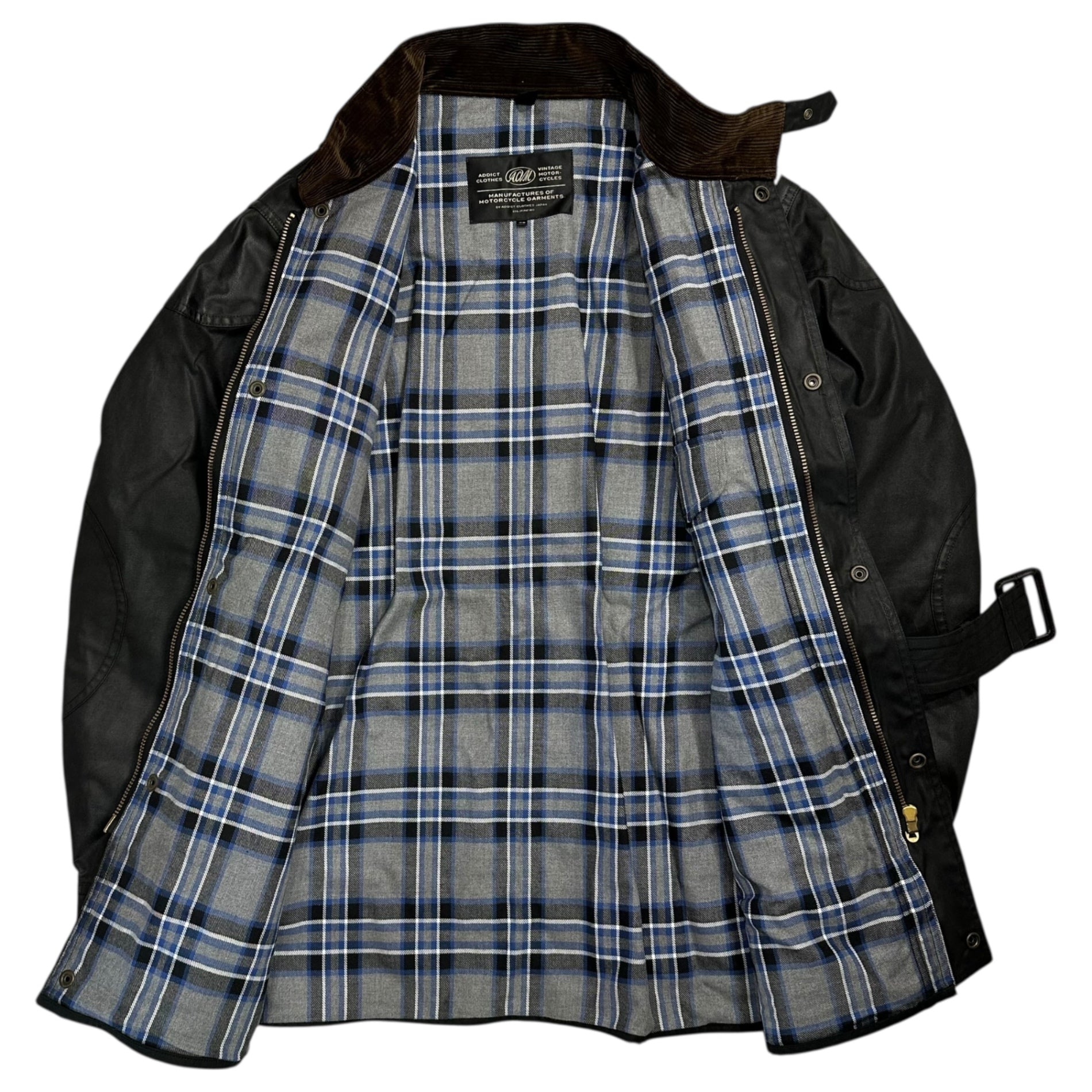 ADDICT CLOTHES(アディクトクローズ) WAXED COTTON BMC JACKET LONG