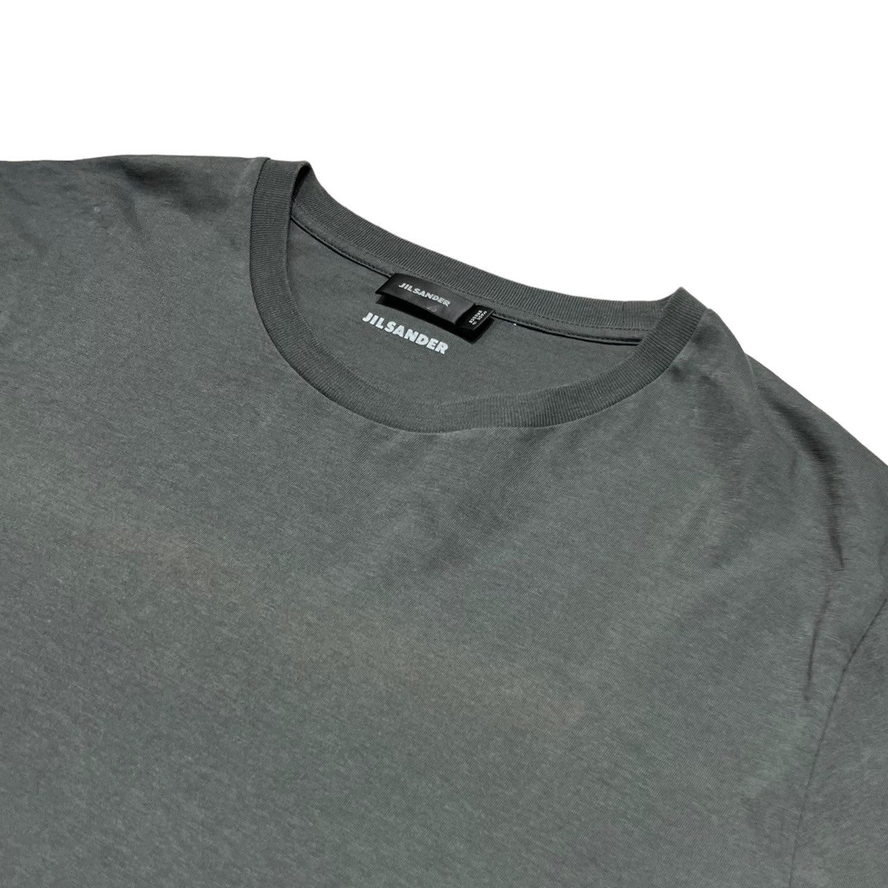 JIL SANDER(ジルサンダー) Plain S/S T-shirt 無地 半袖 Tシャツ JSMK706005 L カーキ