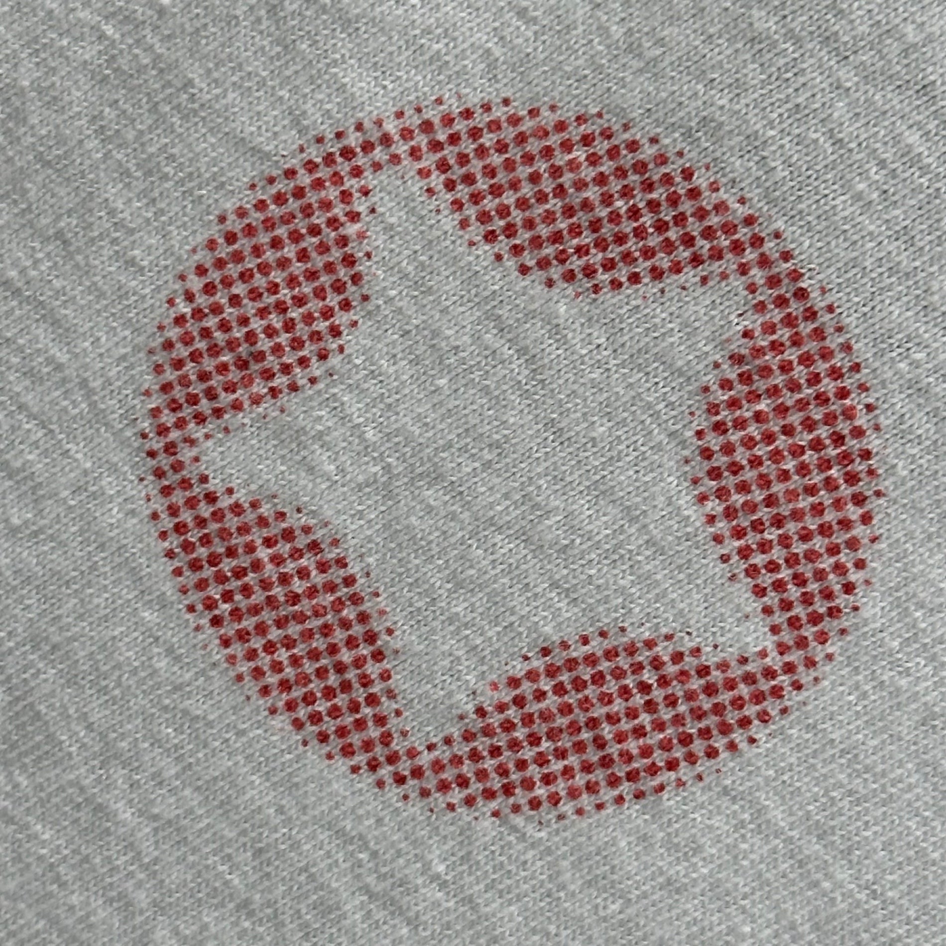 MORE ABOUT LESS(モアアバウトレス) 2000’s Relax Graphic print s/s T-shirt グラフィック プリント 半袖 Tシャツ L ホワイト×レッド×ブラック 雑誌(Relax)展示会限定Tシャツ