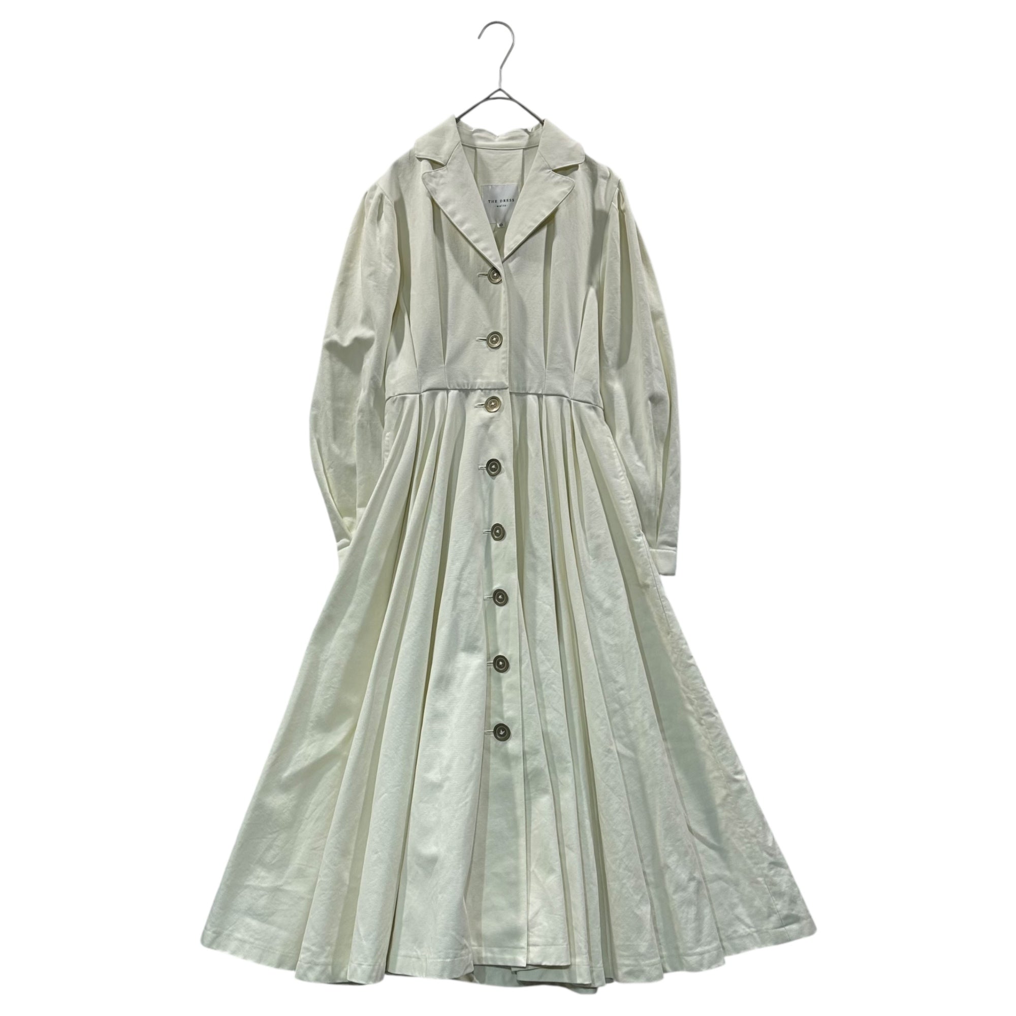 foufou THE DRESS waltz ティアード ワンピース フレア foufou(フーフー) THE DRESS #17 - waltz - open collar gold button