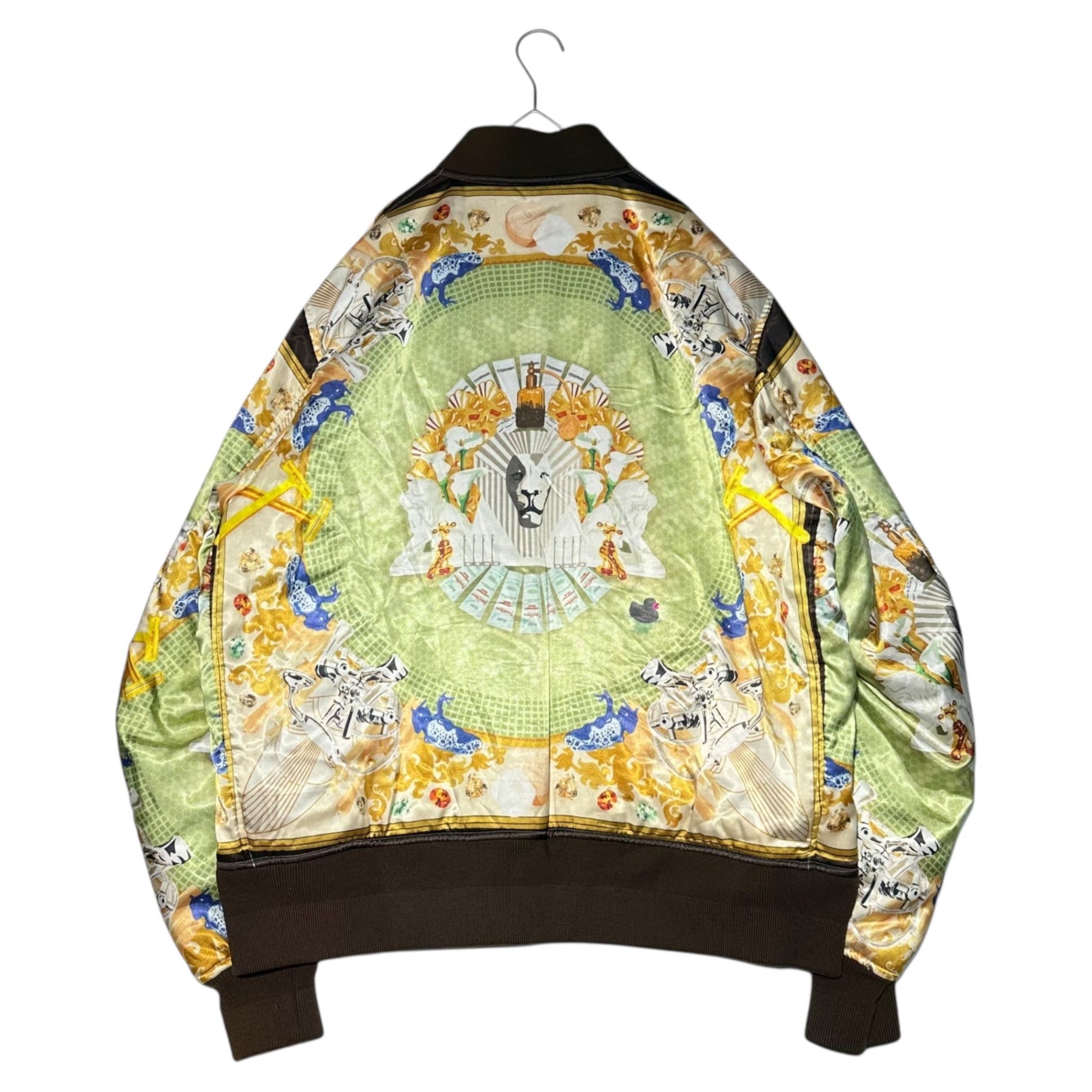 phenomenon(フェノメノン) Bubble Scarf Bomber Jacket バブルスカーフ ボンバー ジャケット XXL マルチカラー