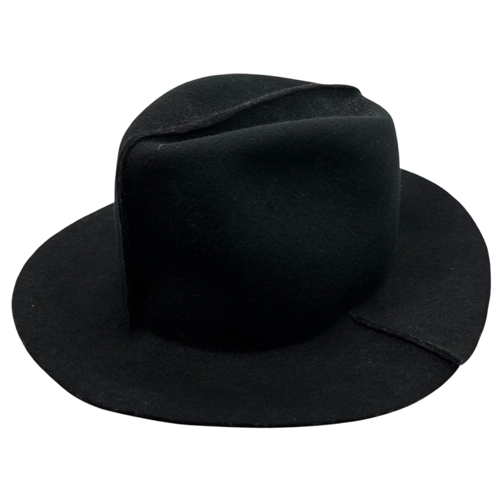 iroquois(イロコイ) cross felt hat クロス フェルト ハット ワイドブリム 885204 FREE ブラック