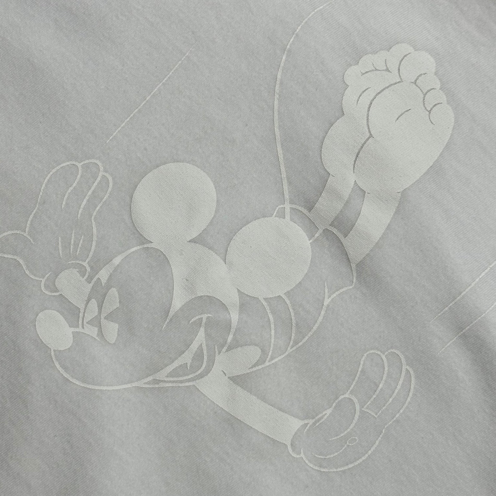 THE POOL AOYAMA×Disney (ザ プール アオヤマ×ディズニー) DIVE INTO THE POOL Mickey Mouse graphic s/s T-shirtミッキー グラフィック 半袖 Tシャツ POM-1431-A XS ホワイト