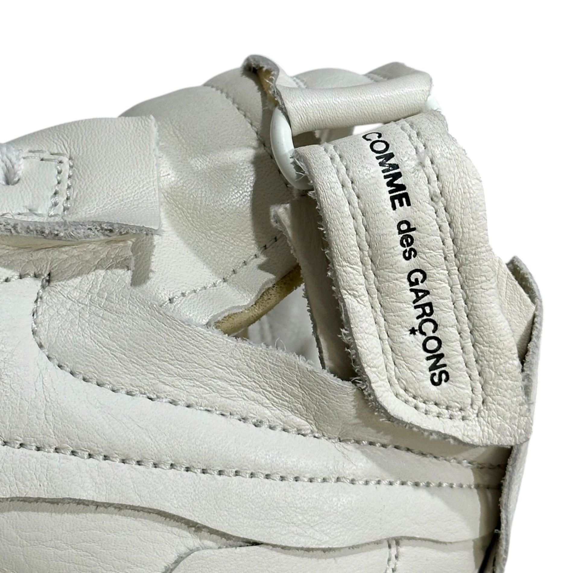 NIKE×COMME des GARCONS COMME des GARCONS(ナイキ×コムデギャルソンコムデギャルソン) Air Force 1 Mid "White" エアフォース ワン ミッド DC3601-100 25cm ホワイト スニーカー