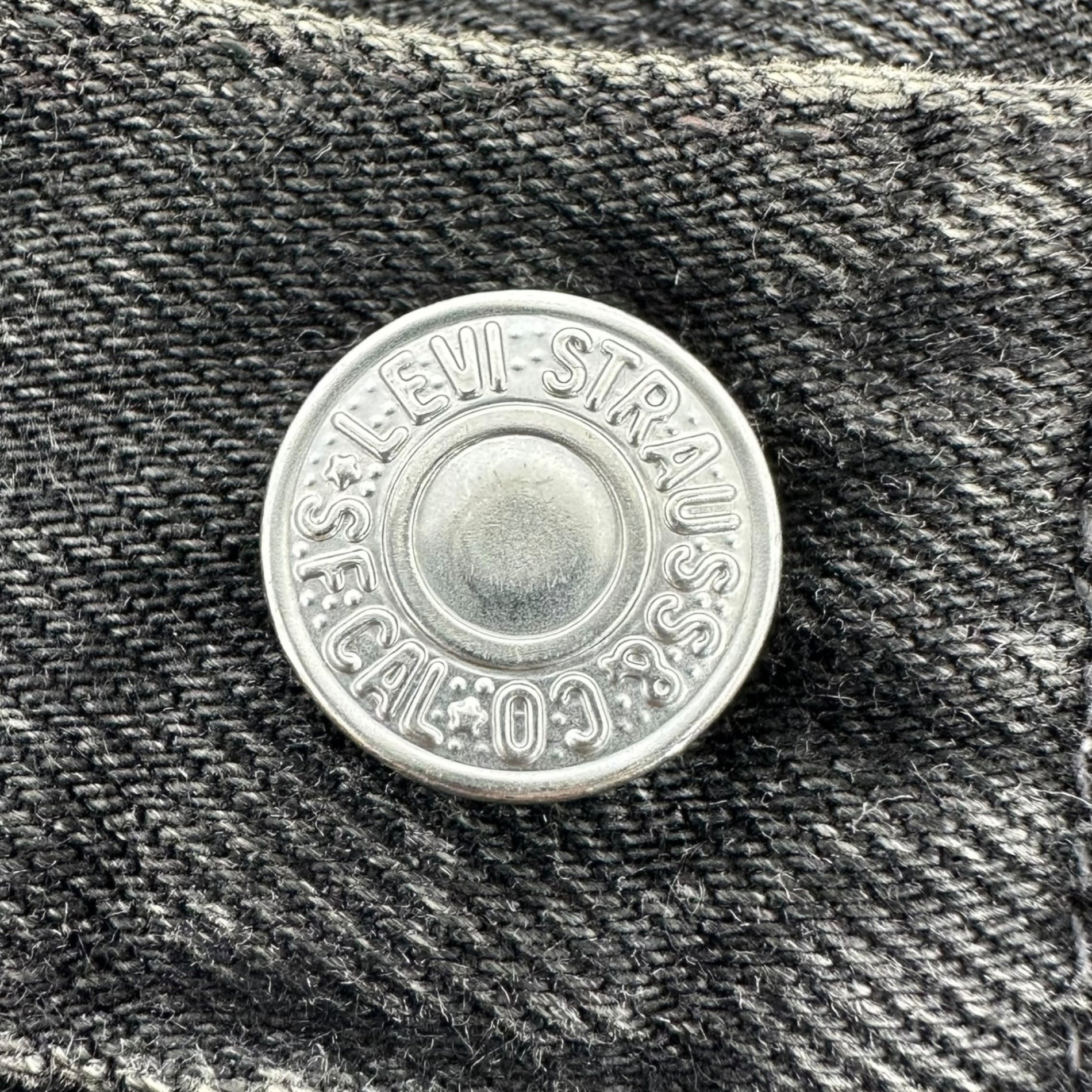 Levi's(リーバイス) 90's 501 USA made Post-dyed Black Denim Pants 後染め ブラック デニム パンツ W29 L34 ブラック 90年代 USA製 裏ボタン524 ヴィンテージ