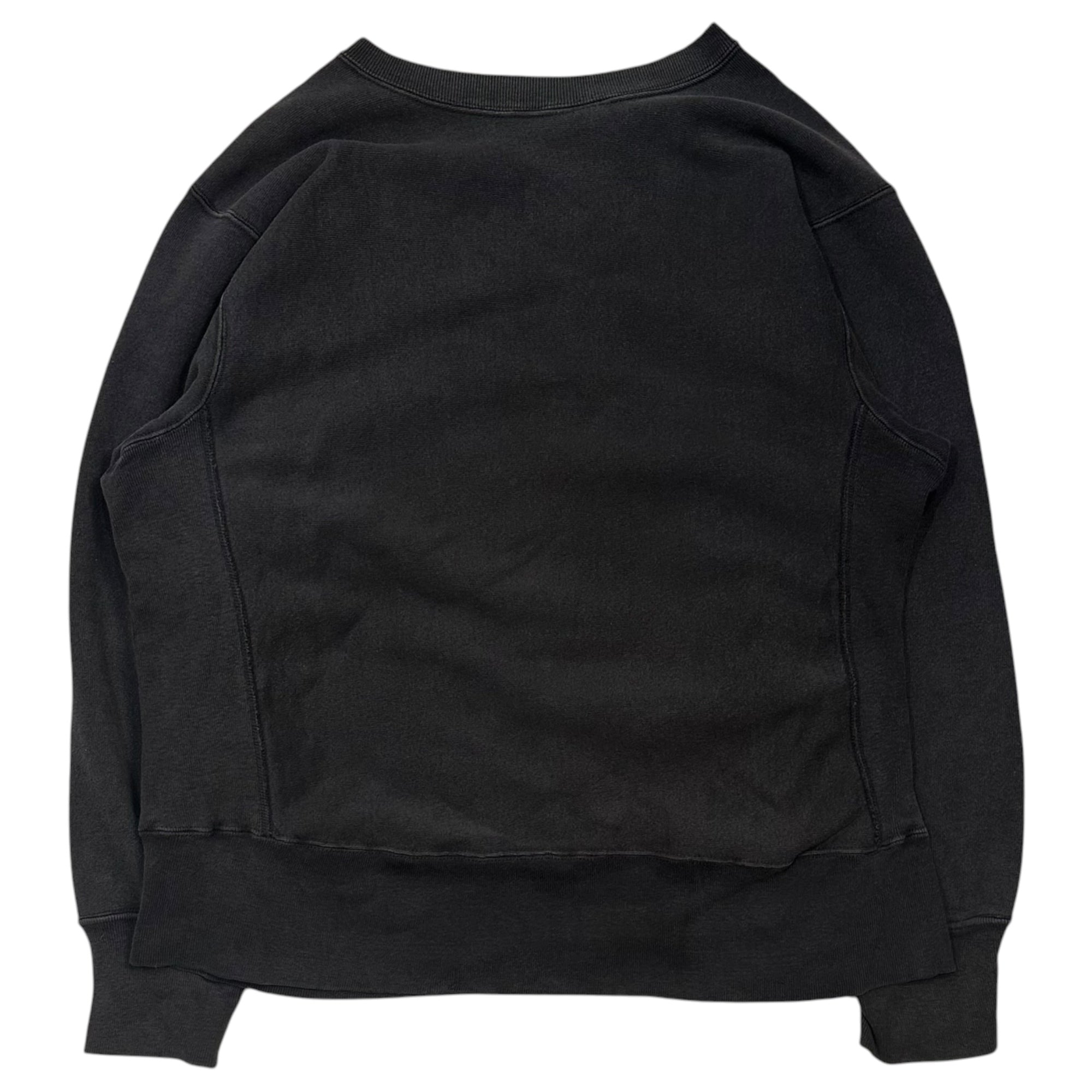 Champion(チャンピオン) 1980's Reverse Weave Sweatshirt リバースウィーブ スウェット L ブラック 80年代 トリコタグ ヴィンテージ サンフェード 2枚タグ
