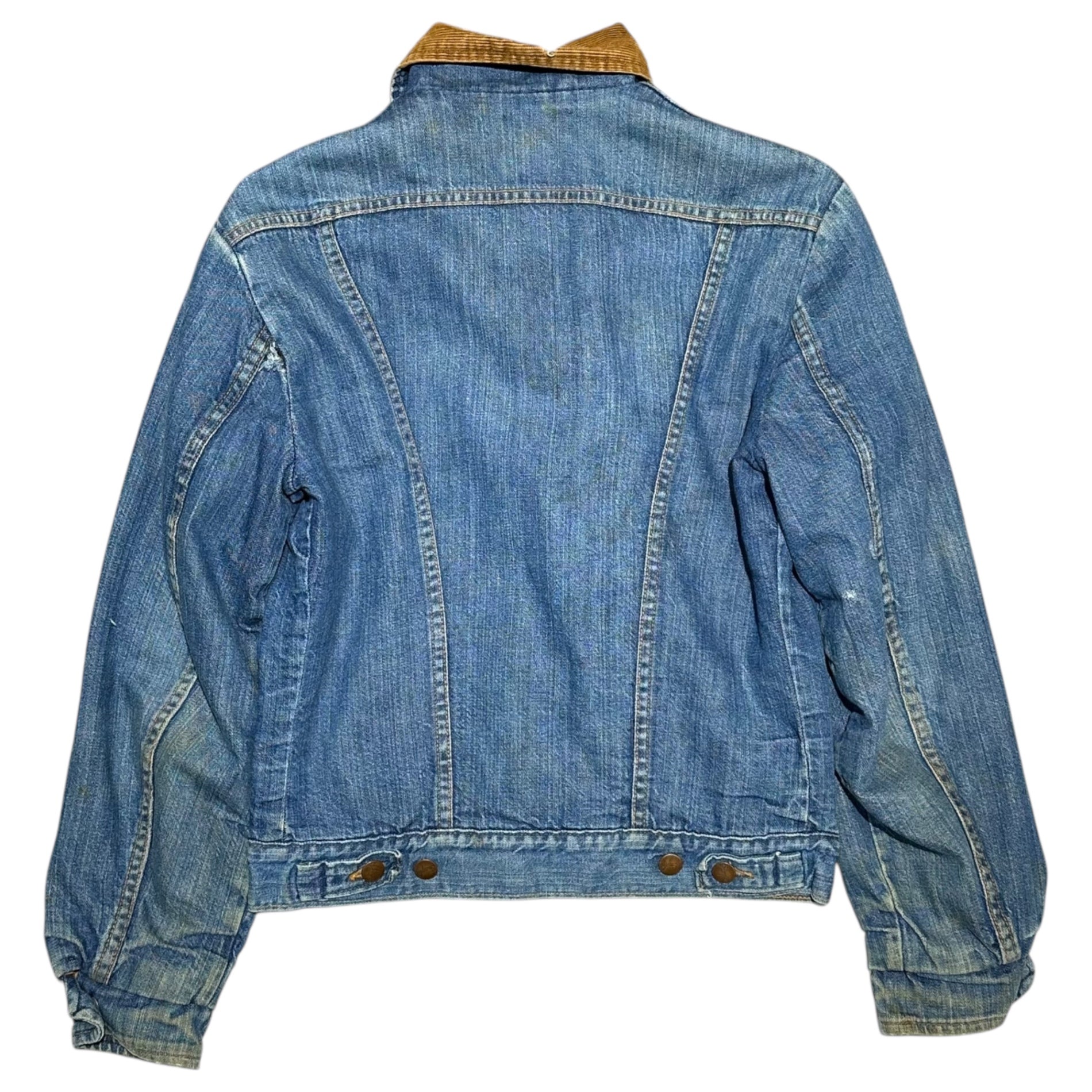 【Wrangler】ヴィンテージデニムジャケット 古着 ラングラー Wrangler デニムジャケット ジージャン 表記：L