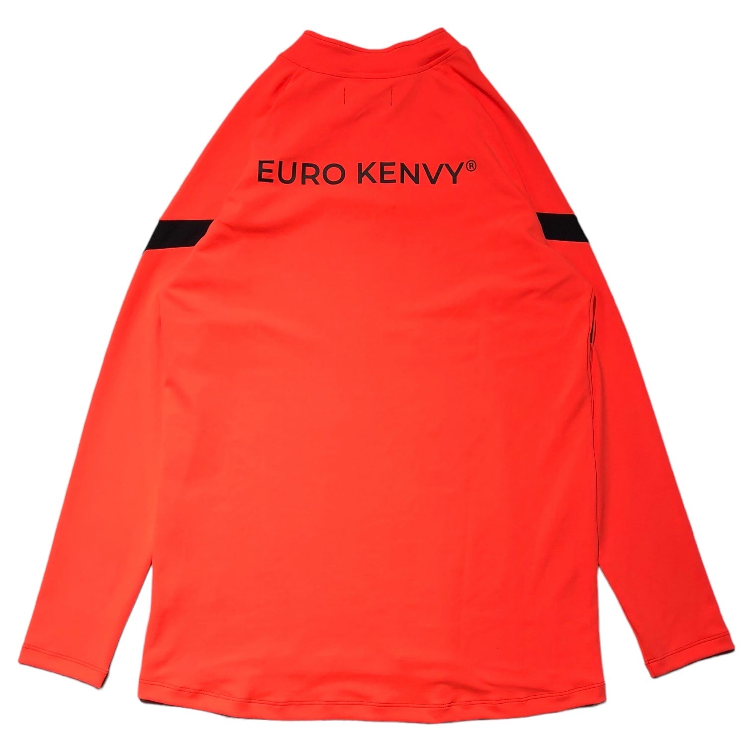 EUROKENVY®︎ (ユーロケンヴィー) Half zip sports cut and sew ハーフジップ スポーツ カットソー XL オレンジ