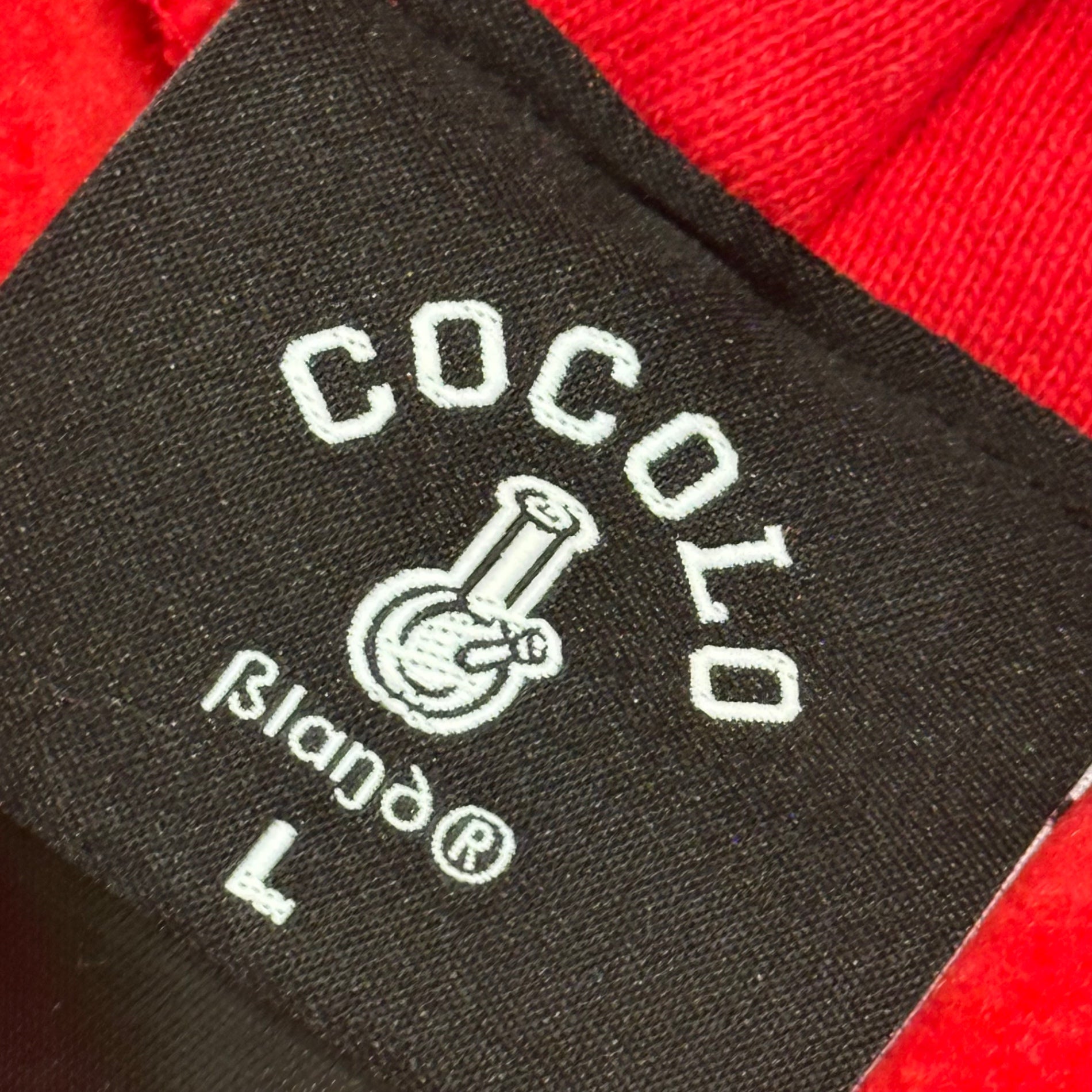 COCOLOBLAND(ココロブランド) Big Logo Print Pullover Hoodie ビッグ ロゴ プリント プルオーバー パーカー L レッド