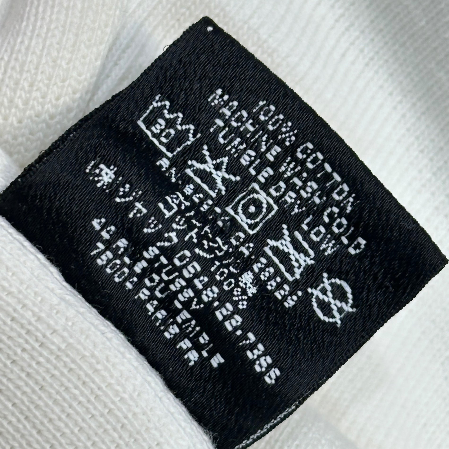 STUSSY(ステューシー) Built Built Tough Pigment Dyed Hoodie ロゴ フーディー M ホワイト プルオーバー パーカー