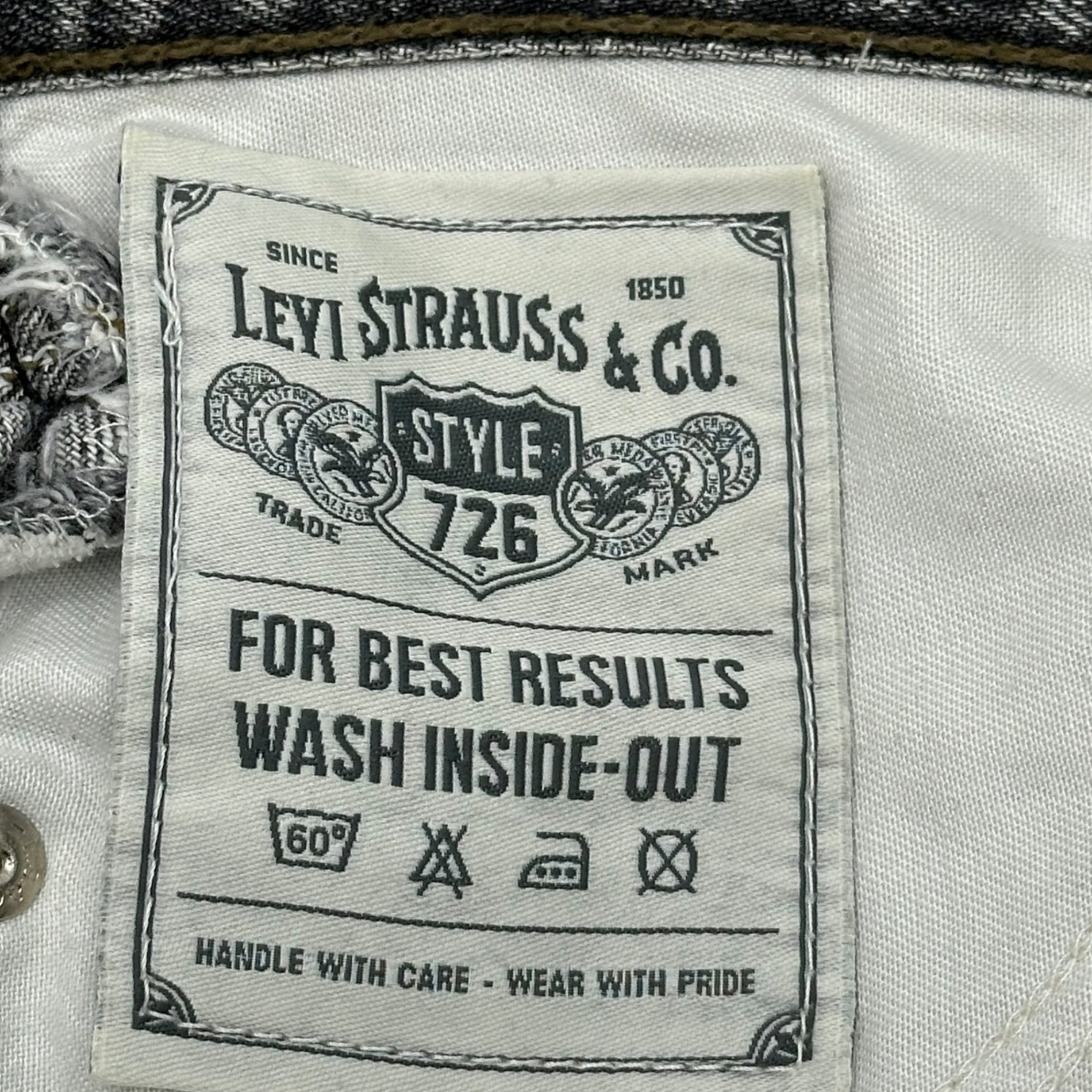 Levi's(リーバイス) 00's SILVER TAB tapered denim pants シルバータブ デニム パンツ W30 L32 グレー