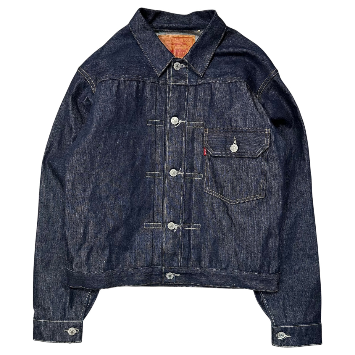 LEVI'S VINTAGE CLOTHING(リーバイスビンテージクロージング) 1936 TYPE I JACKET 1936モデル TYPE I デニム トラッカー ジャケット 70506-0028 38 インディゴ 1st オーガニックコットン