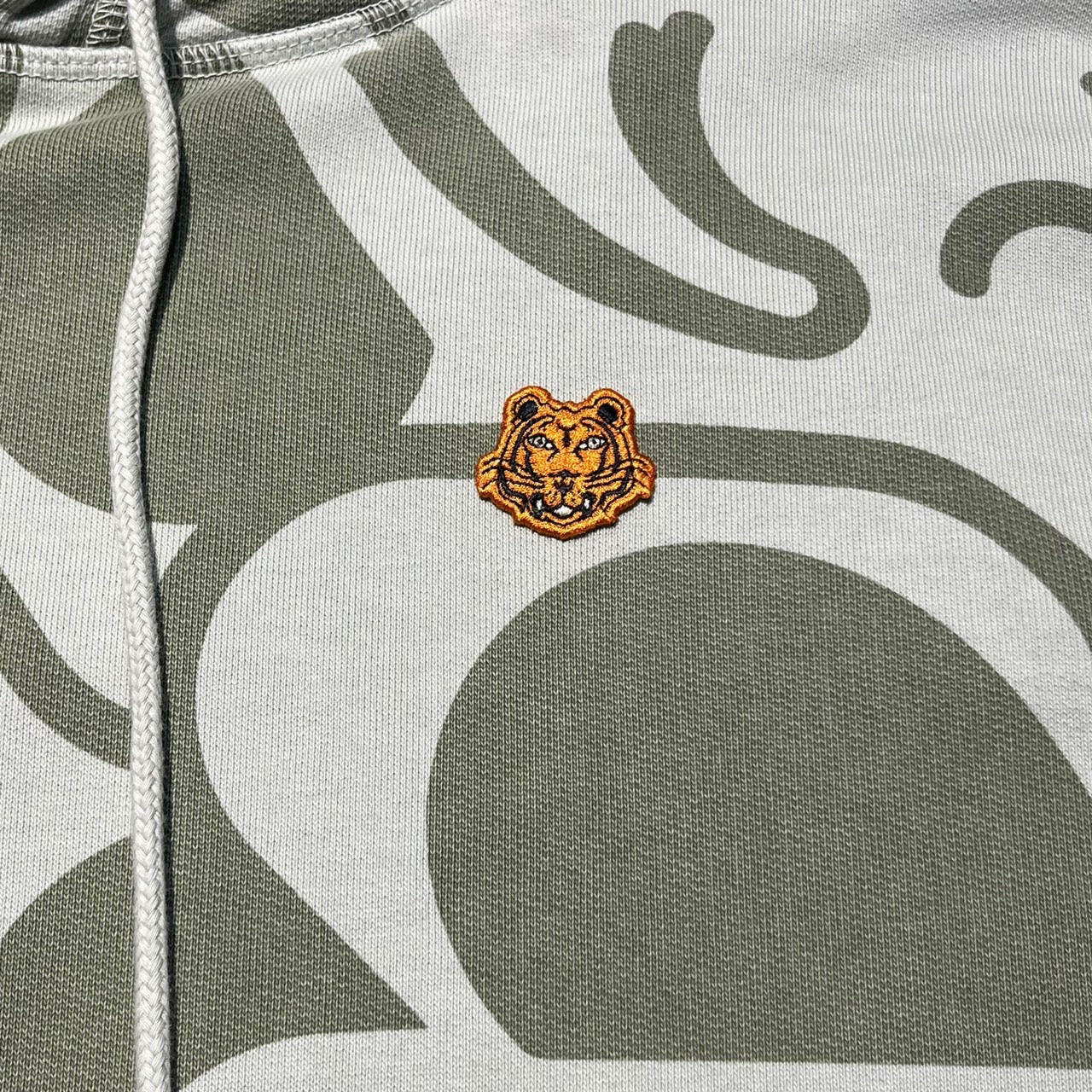 KENZO(ケンゾー) K-Tiger Print Oversized Hoodie/タイガーロゴ刺繍 