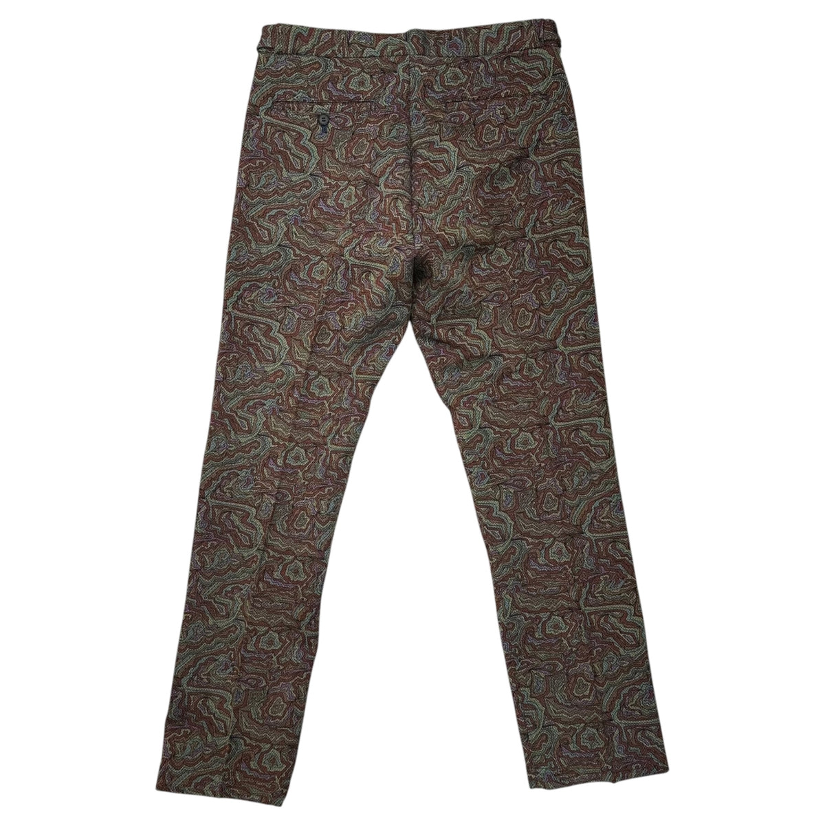 COMME des GARCONS HOMME PLUS(コムデギャルソンオムプリュス) 2001AW ”Looking at different world” Geometric pattern slacks サイケ期 幾何学模様 スラックス PC-P072 M マルチ AD2001 00's パンツ