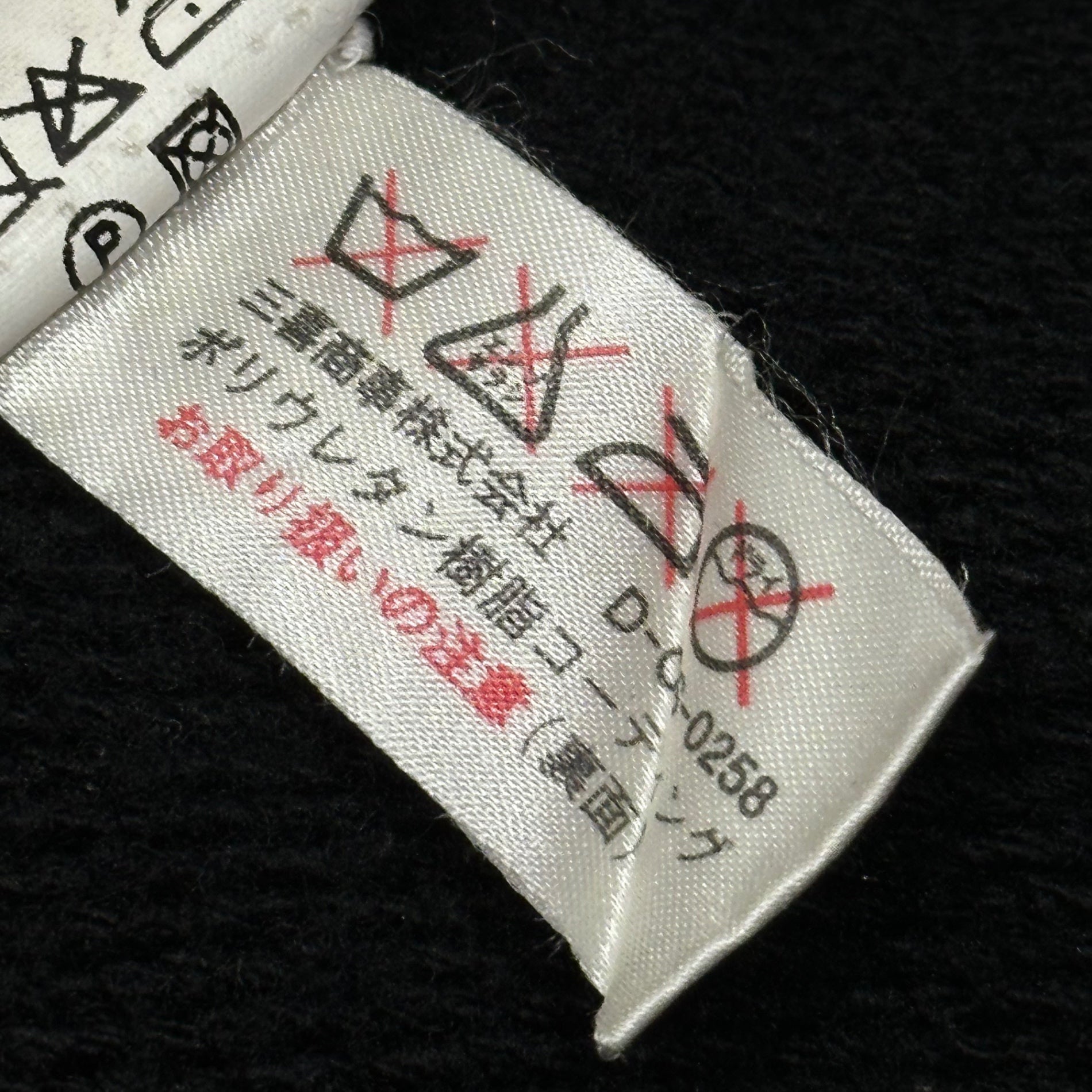 CASTELBAJAC(カステルバジャック) 1980's Diagonal-Zip Shoulder-Line Pullover Knit 80年代 斜め ジップ ショルダーライン プルオーバー ニット ブラック ヴィンテージ