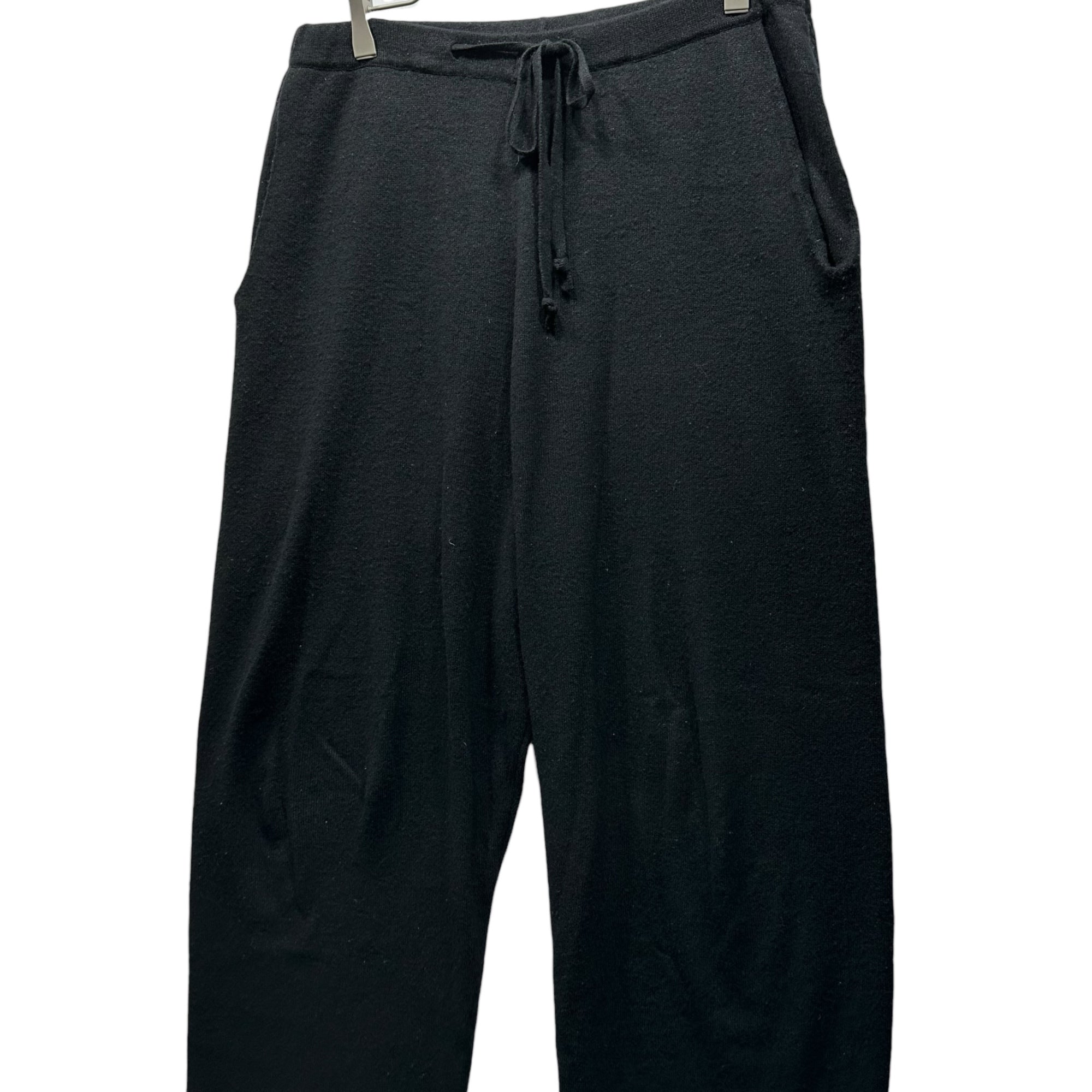 COMOLI(コモリ) 25SS Wool Washi Knit Pants ウール 和紙 ニット パンツ B01-06005 3 ブラック