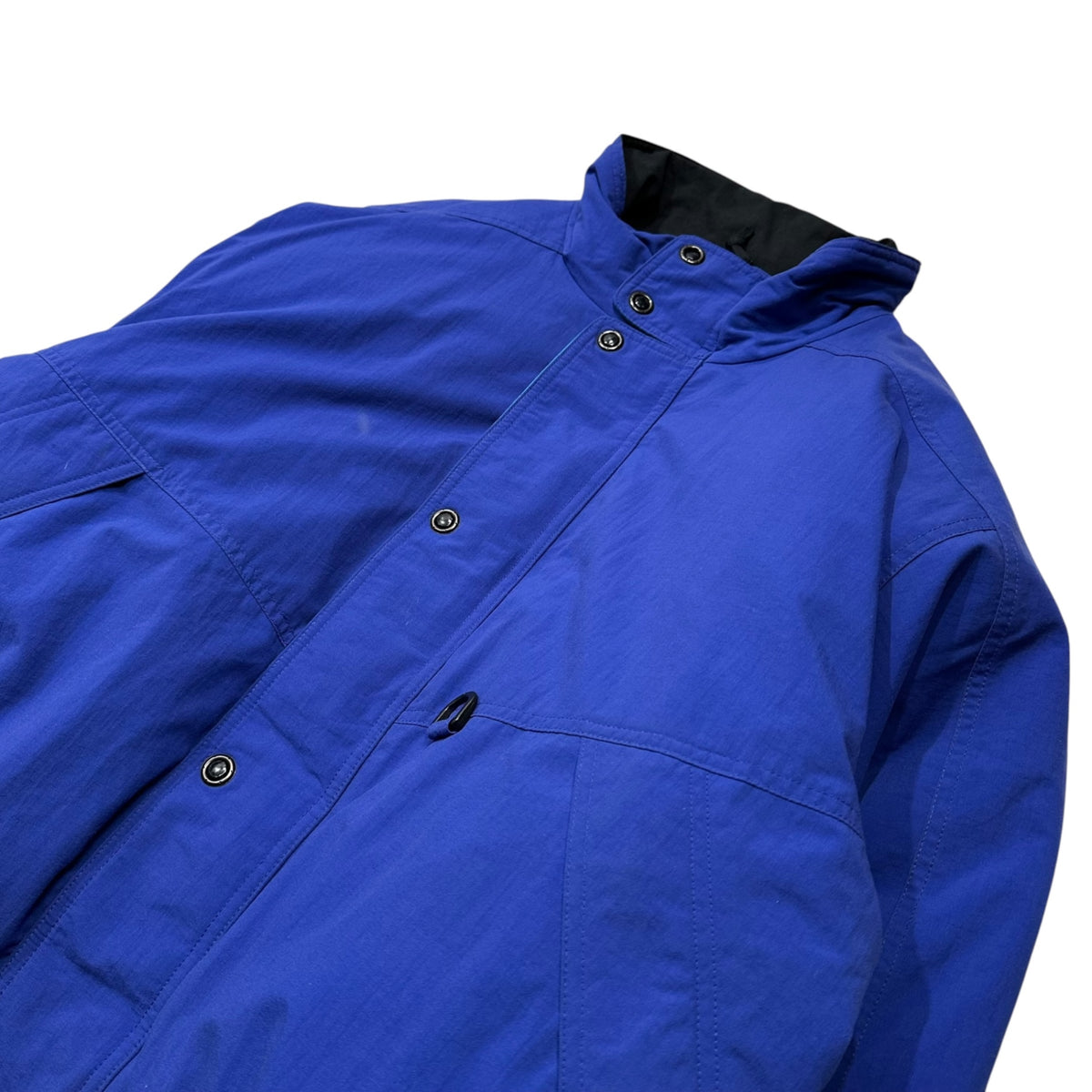 Eddie Bauer(エディーバウアー) 1980’s~1990's Ski Down Jacket スキー グースダウン ジャケット L ブルー×ターコイズ 80年代～90年代 ヴィンテージ  黒タグ