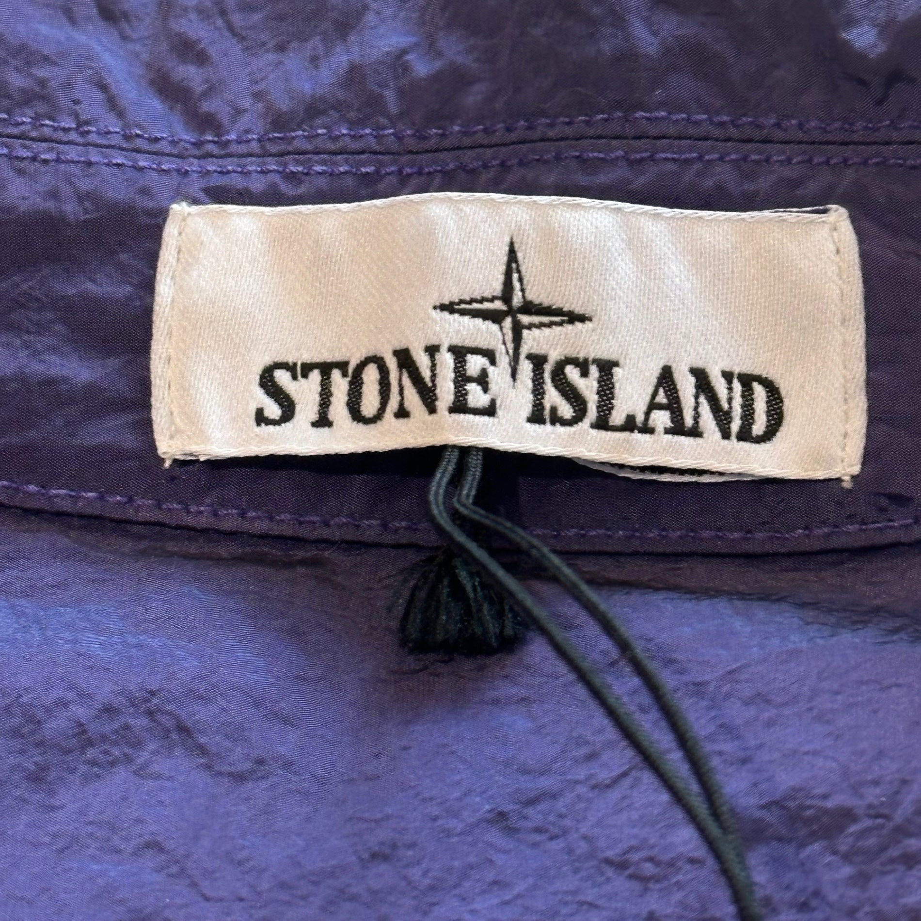 STONE ISLAND(ストーンアイランド) 24SS Nylon Metal Shirt Jacket ナイロン メタル シャツ ジャケット 801511219 XL パープル