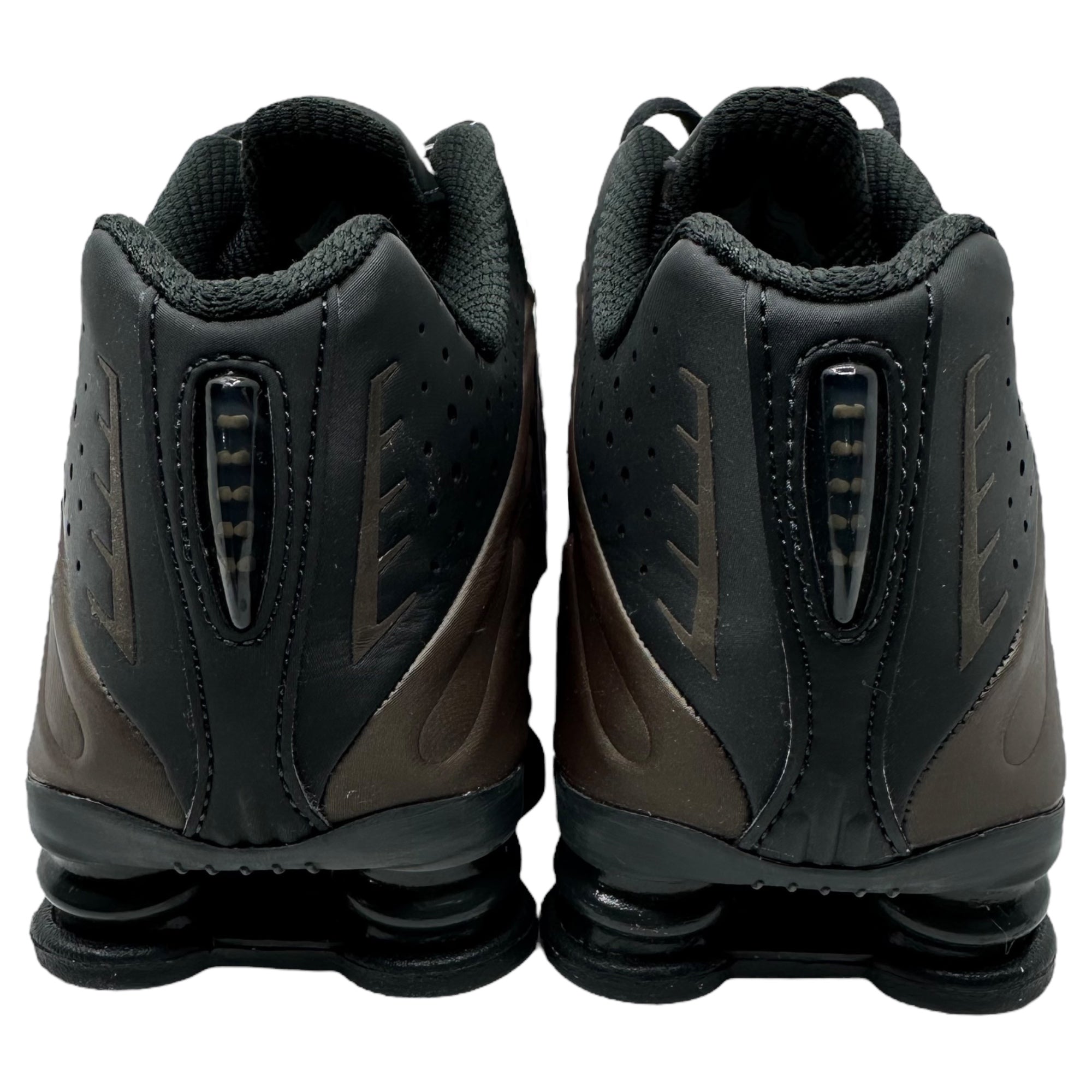NIKE(ナイキ) Shox R4 "Ironstone" ショックス AR3565-007 27cm ブラウン×ブラック ローカット スニーカー 箱付