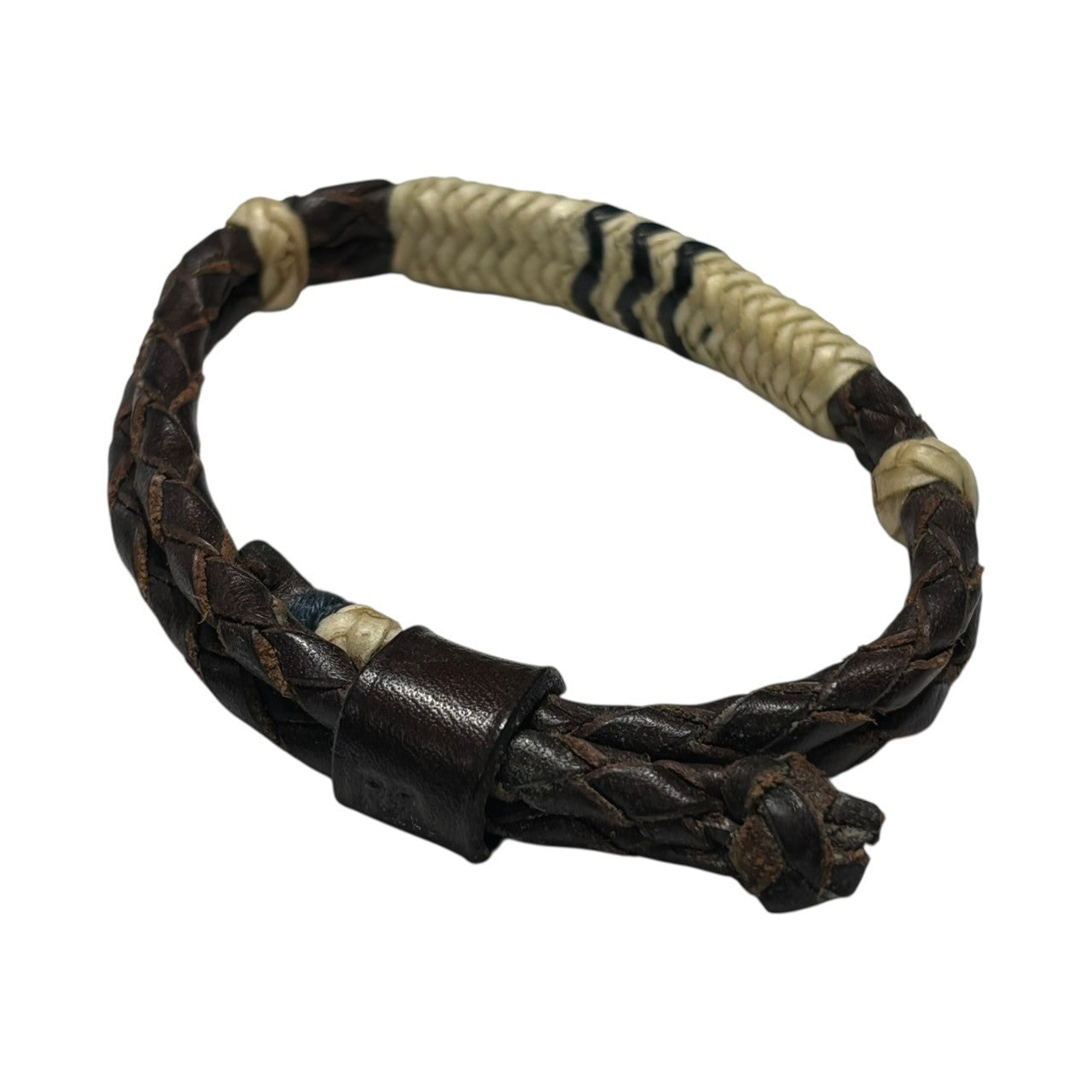 RRL(ダブルアールエル) Rawhide Leather Bracelet ローハイド レザー ブレスレット ブラウン