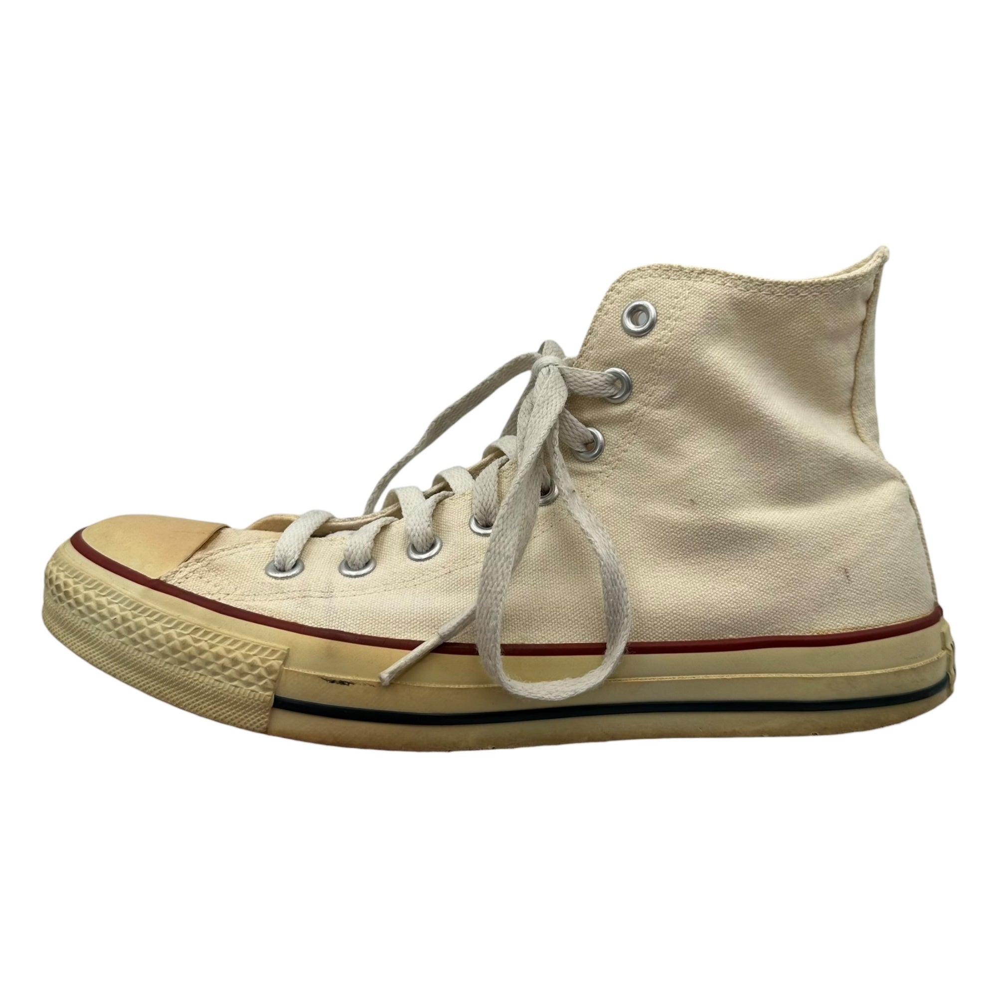 CONVERSE × KAMIKAZE(コンバース × カミカゼ) High-top All-Star Sneakers ハイカット オールスター スニーカー 27.5cm オフホワイト 原宿カミカゼリメイク