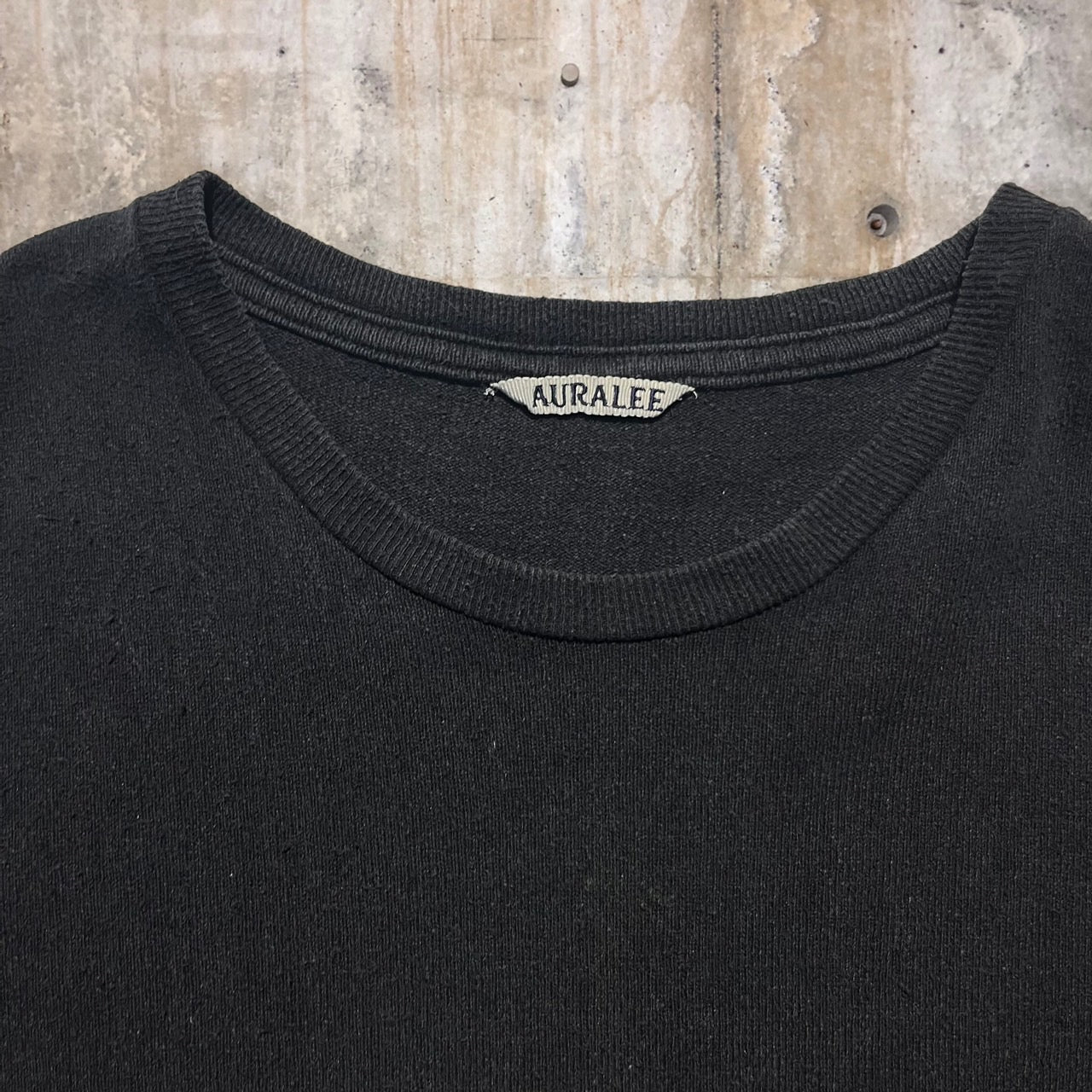 AURALEE(オーラリー) シルクビッグTシャツ 3(Sサイズ程度) ブラック