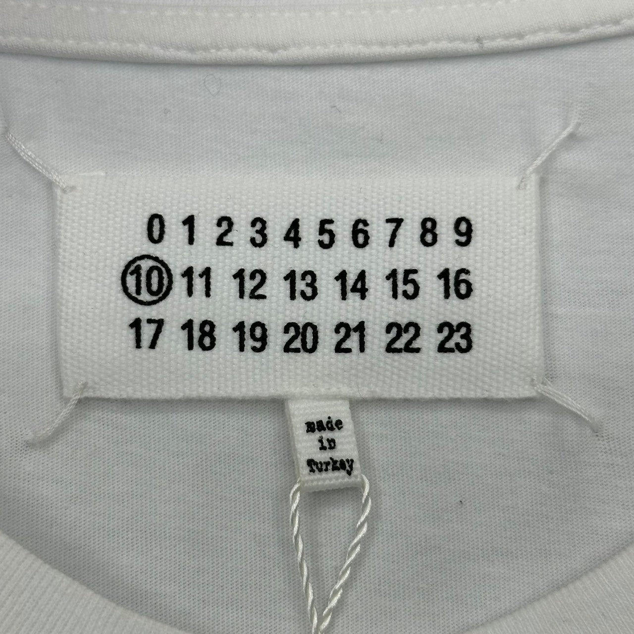 MAISON MARGIELA(メゾンマルジェラ) 20SS Crew Neck S/S T-Shirt クルーネック 半袖 Tシャツ S30GC0640 46(S程度) ホワイト 無地