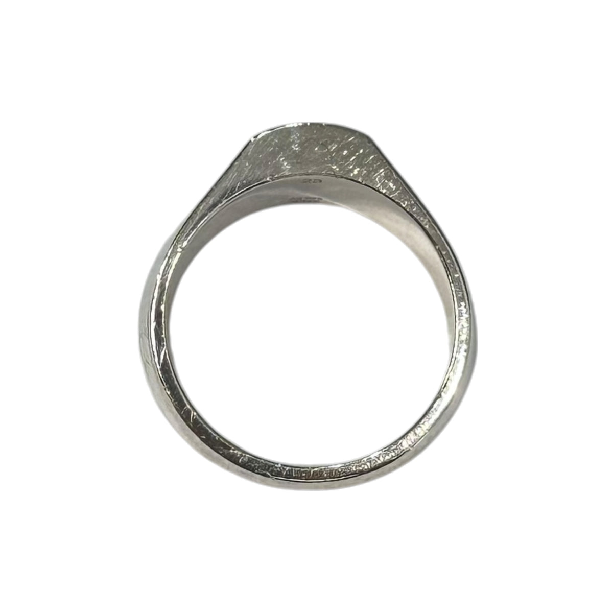 GUCCI(グッチ) Ag 925 Trademark Hexagon Signet Ring トレードマーク ヘキサゴン シグネット リング 23(22号) シルバー