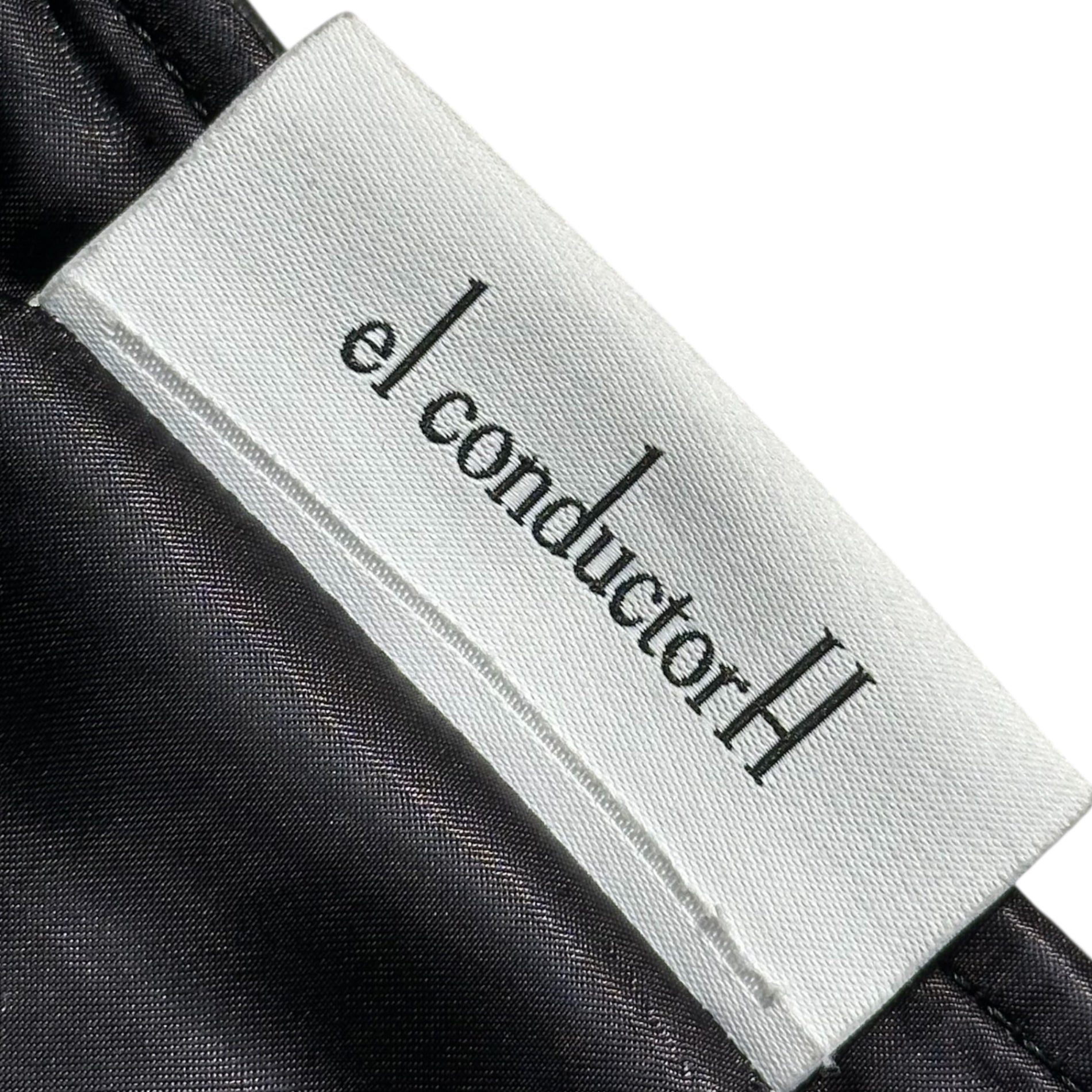 el conductorH(コンダクター) 22AW Bondage Leather Vest ボンテージ レザー ベスト PD22AJ06 2(実寸XL程度) ブラック 22AW LOOK着用品